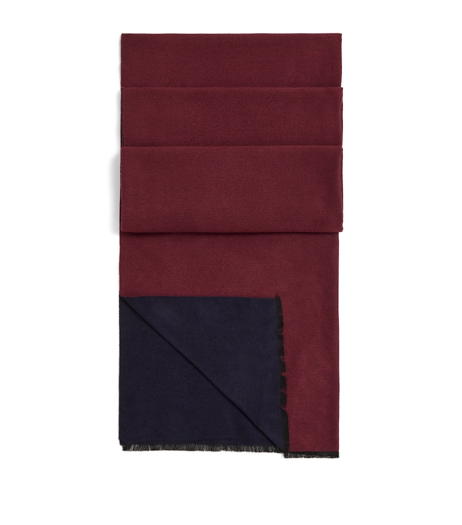 Double-Faced Stole BORDEAUX Image 1