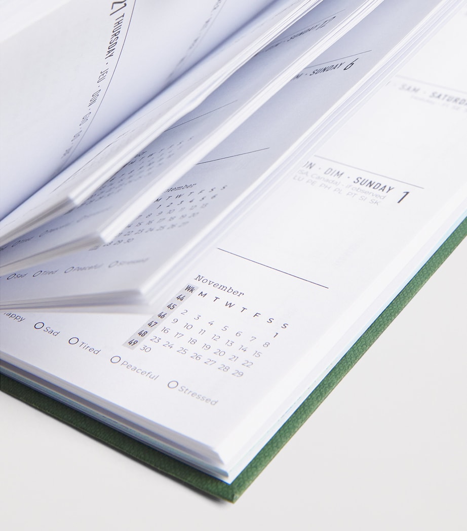 Classic Slim Diary 2026 HARRODS GREEN Image 3