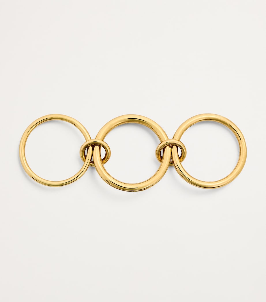 Spinelli Kilcollin Yellow Gold and Diamond Petunia Deux Ring Yellow Gold Image 3