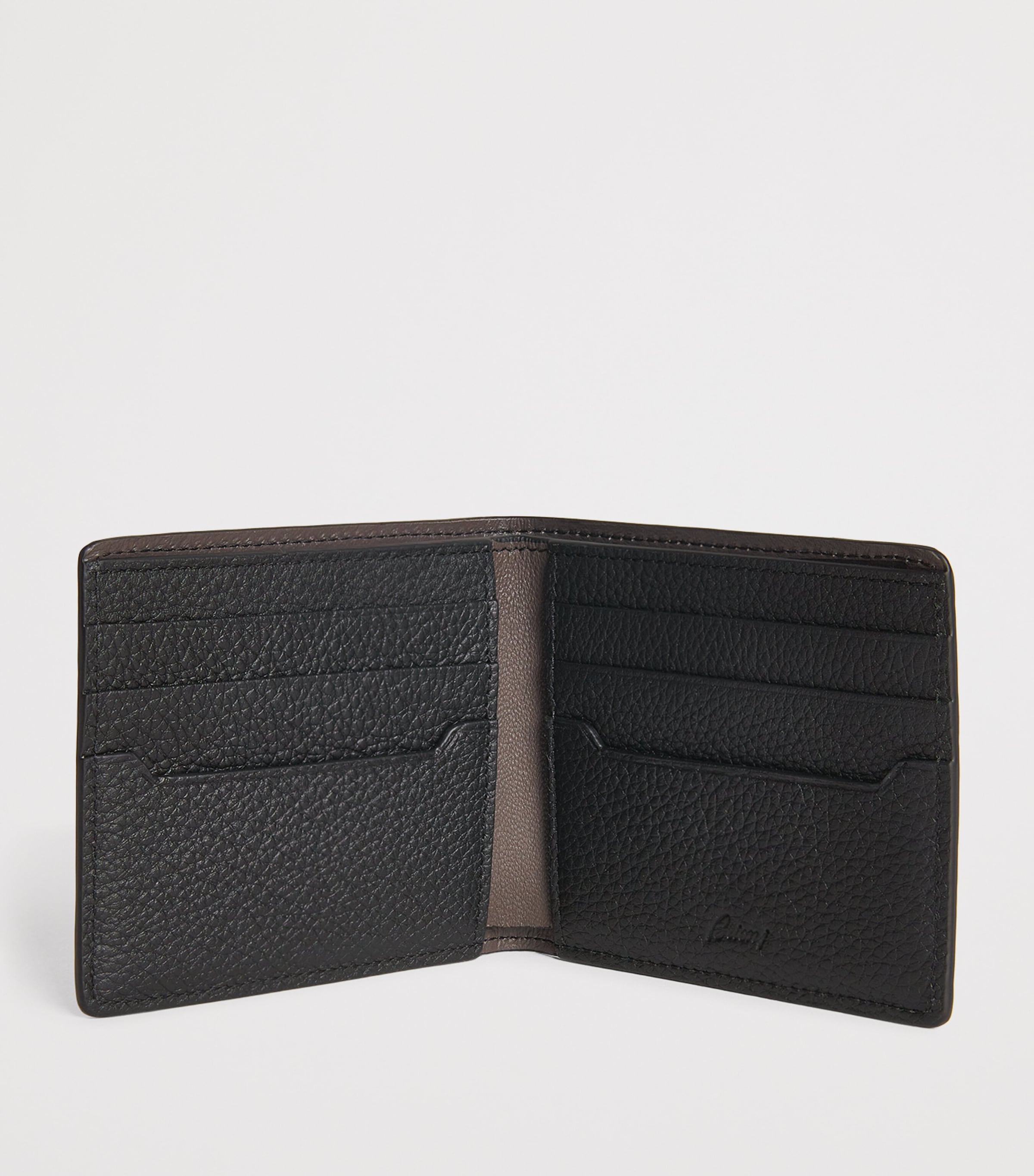 Leather Logo Plaque Wallet 1028 Image 6