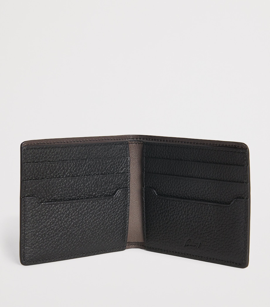 Leather Logo Plaque Wallet 1028 Image 6