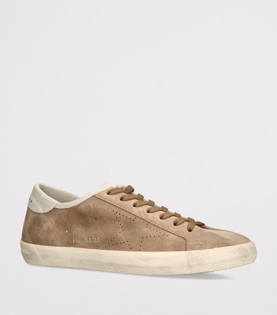 Golden Goose Suede Super-Star Sneakers Beige Image 3