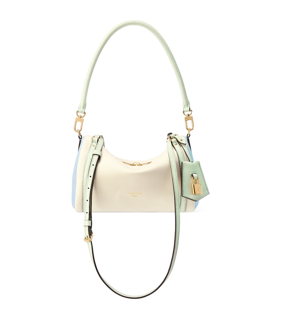 Calfskin Express PM Shoulder Bag BROWN Image 1