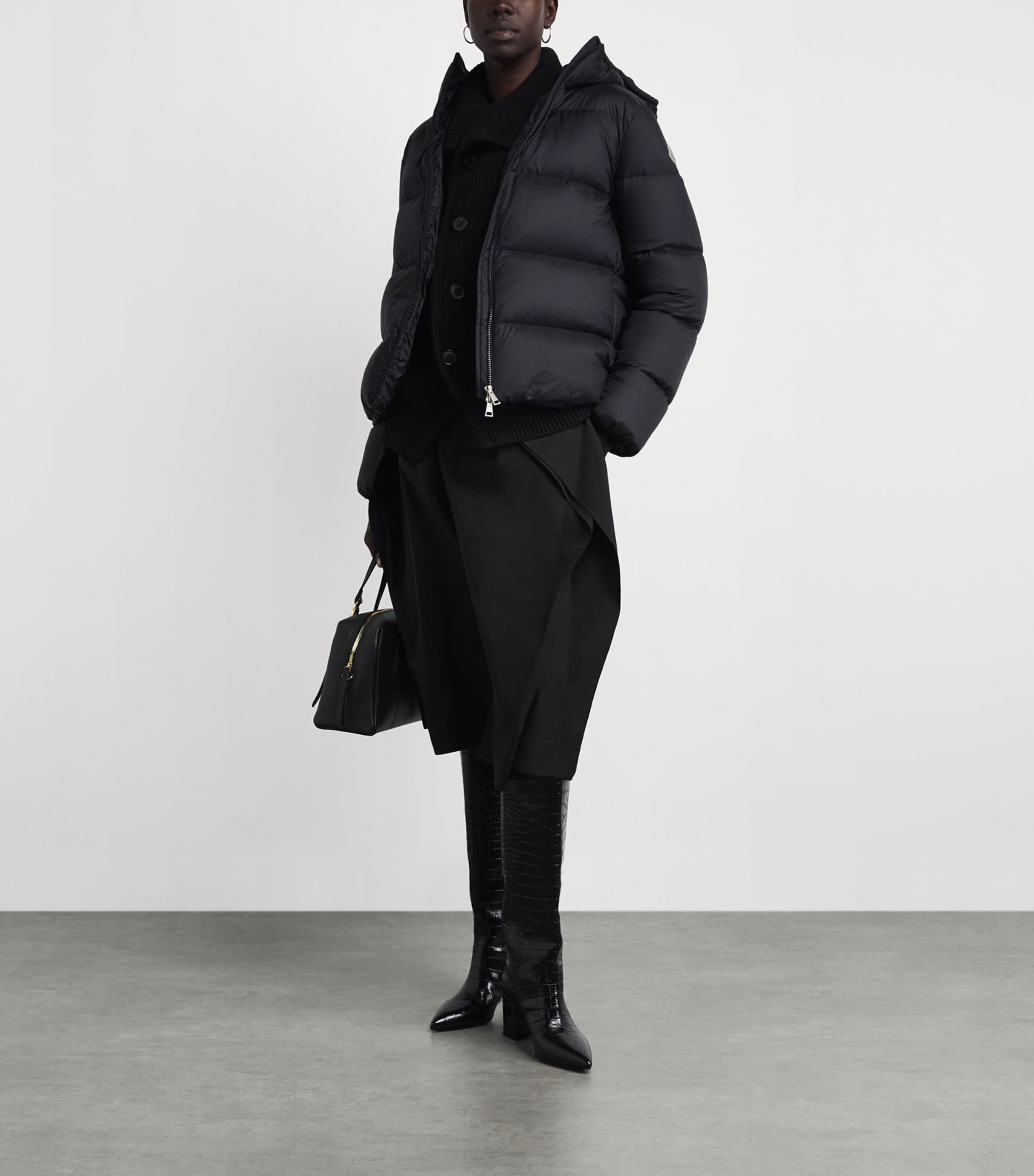 Moncler Womens Down Quilted Feligule Jacket Image 2