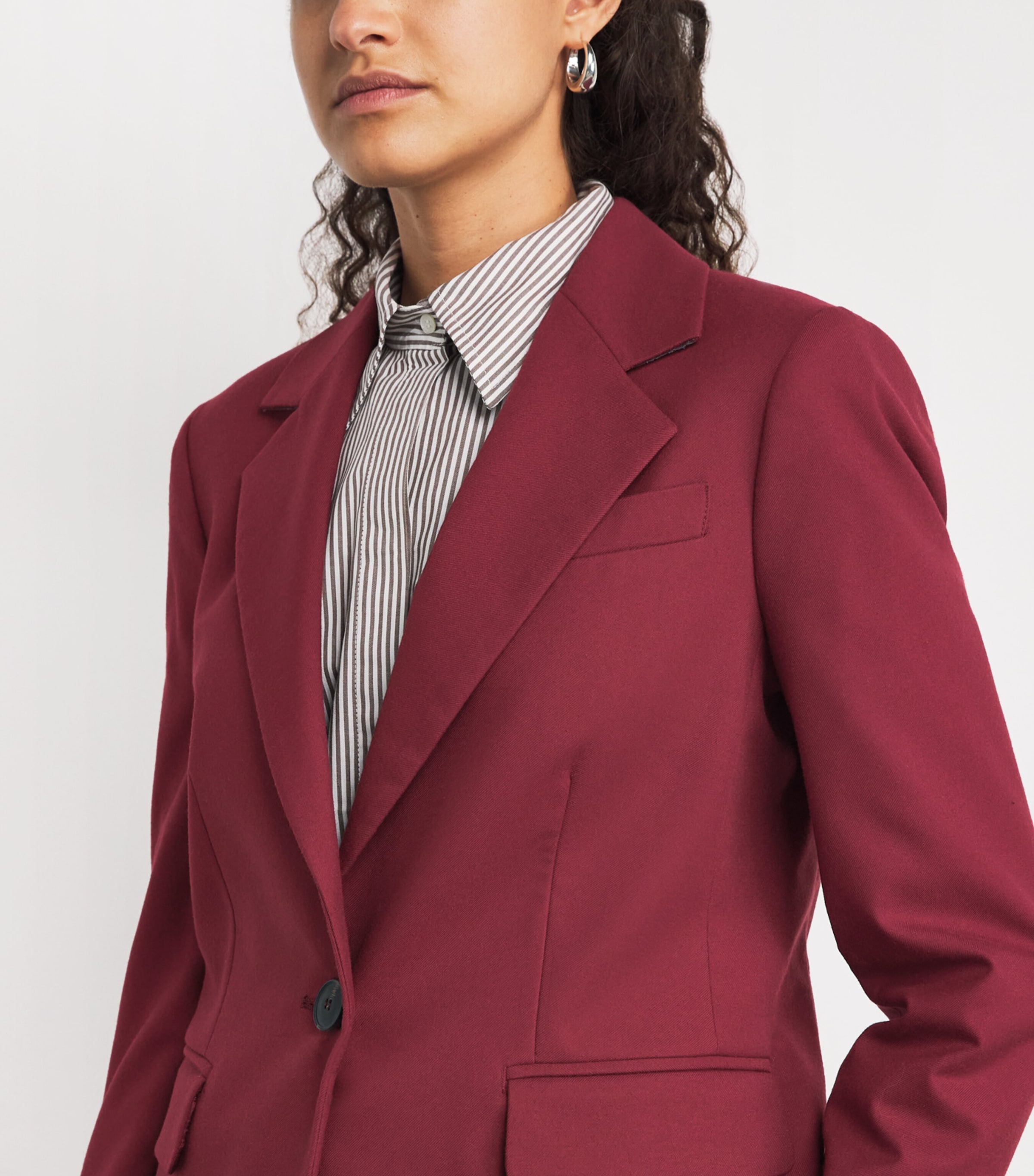 Single-Breasted Blazer BORDEAUX Image 6