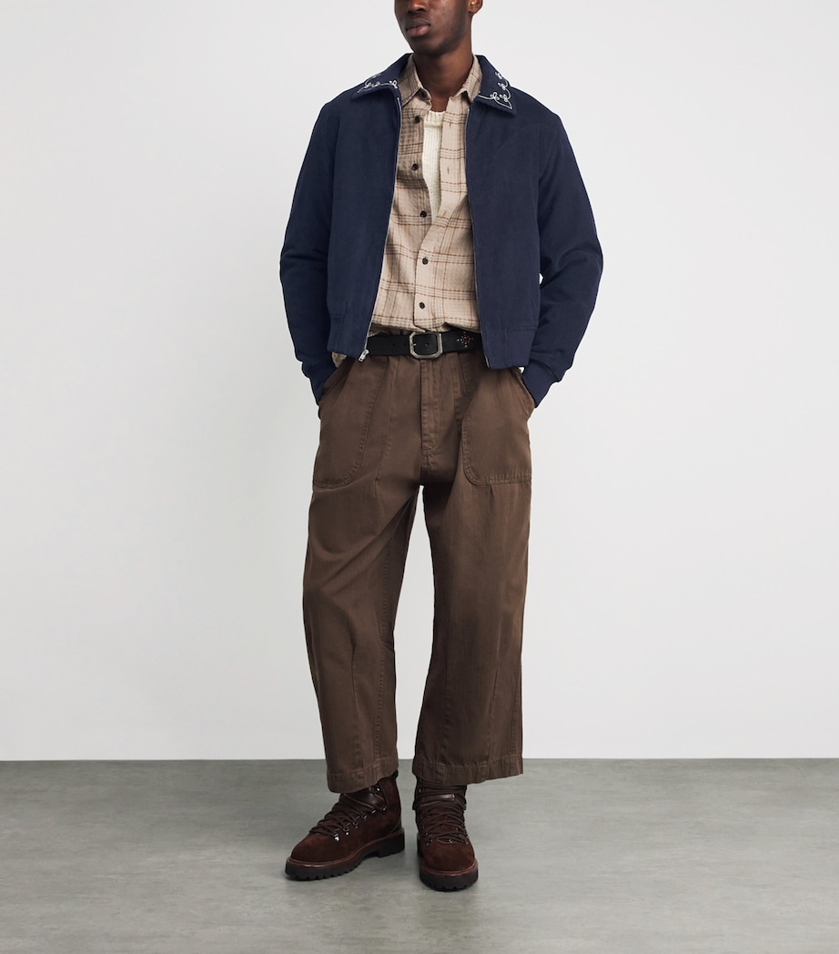 Cotton Corduroy Charro Jacket NAVY Image 2