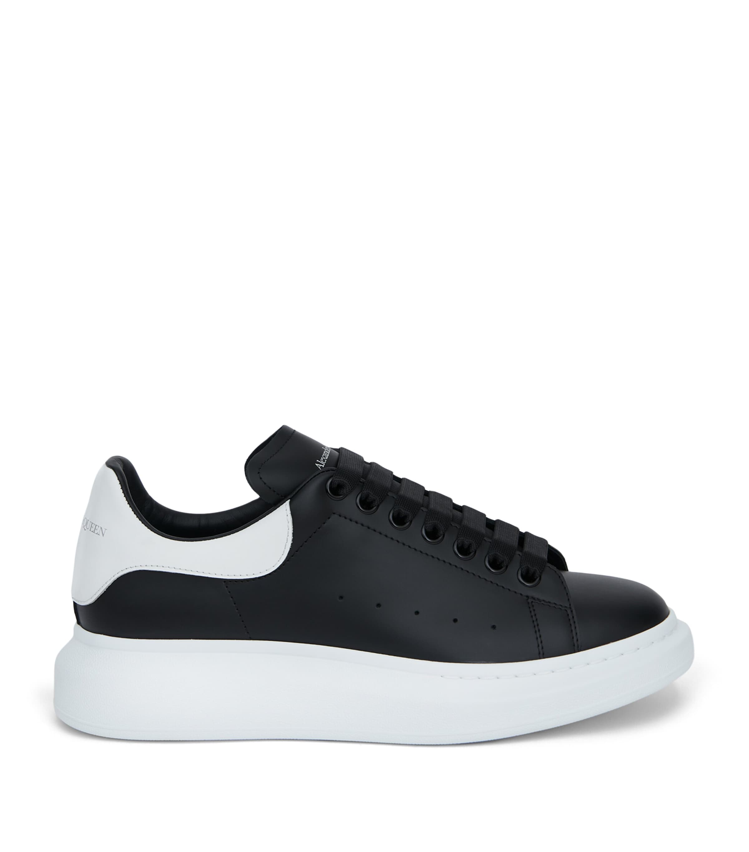 Alexander Mcqueen Men Low-top Leather Sneakers In Animal Print