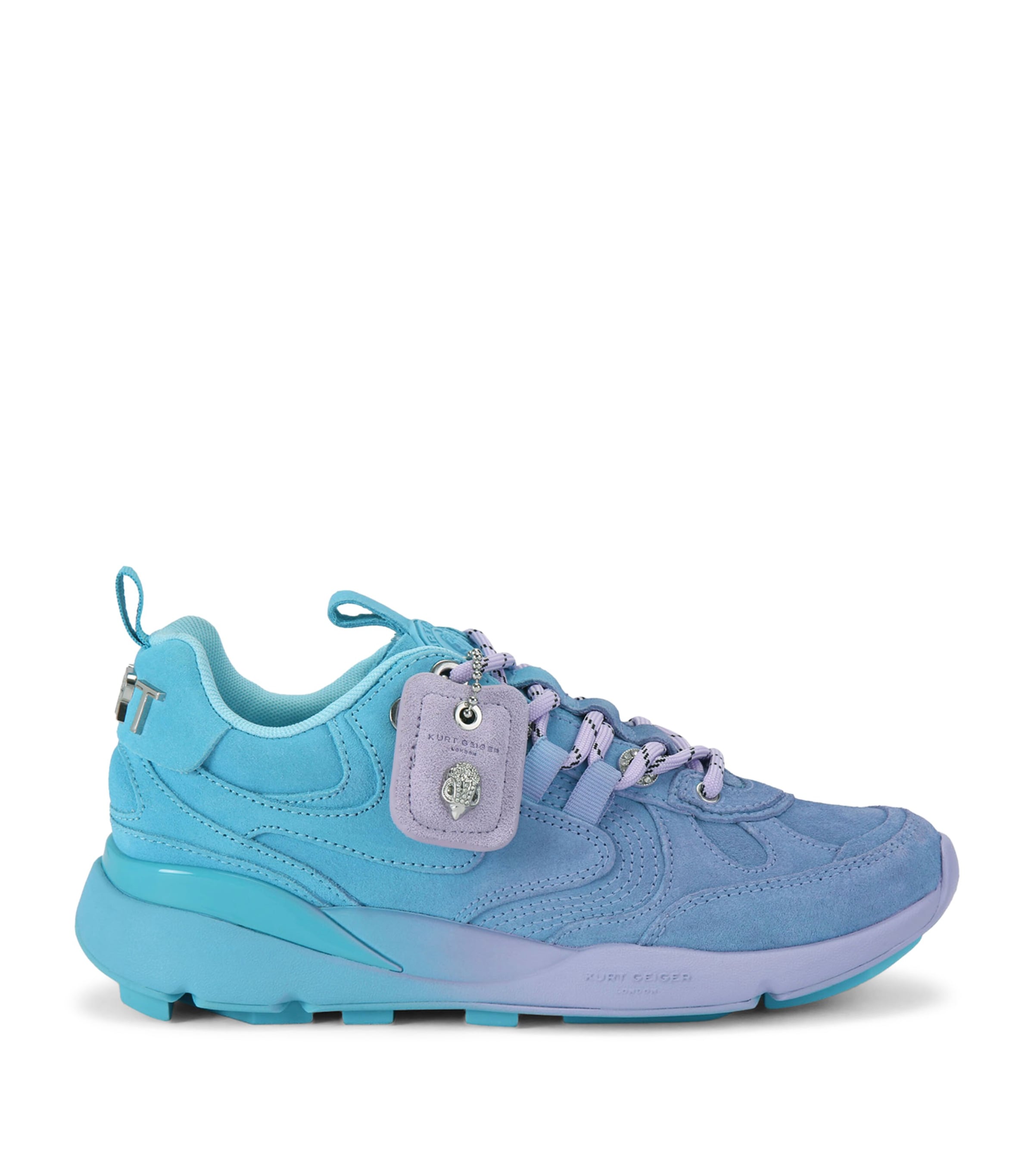 Kurt Geiger London Suede Kurt Runner Sneakers Blue Image 1