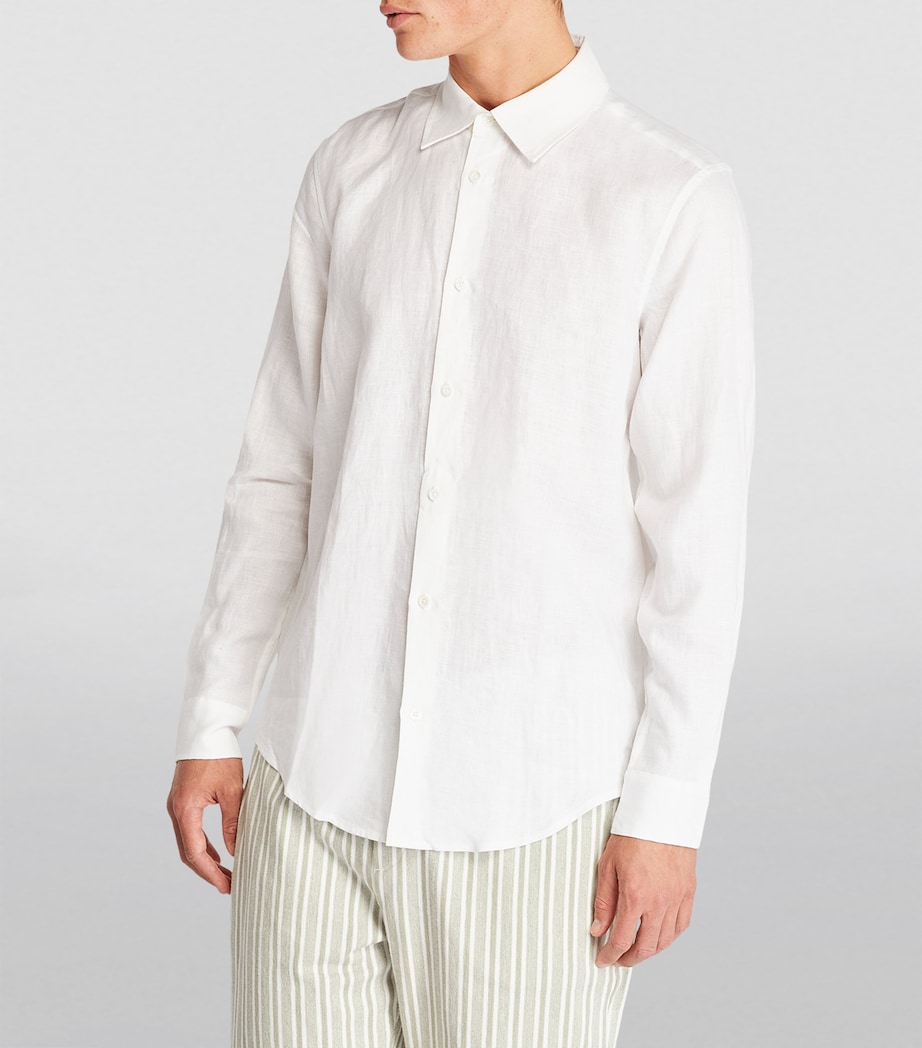 Linen Shirt WHITE - 23 Image 3