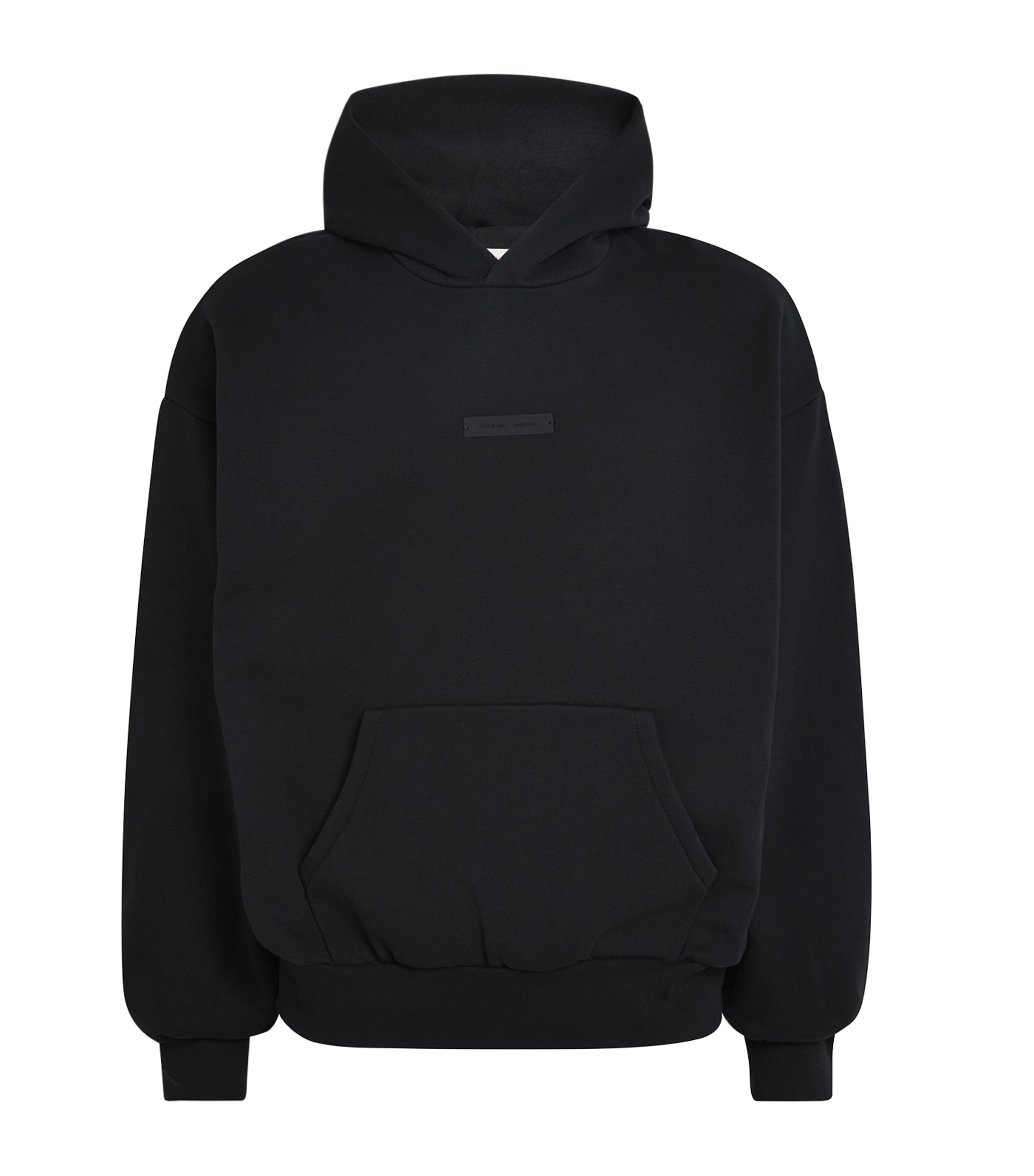 Essentials Cotton-blend Modern Hoodie In Black