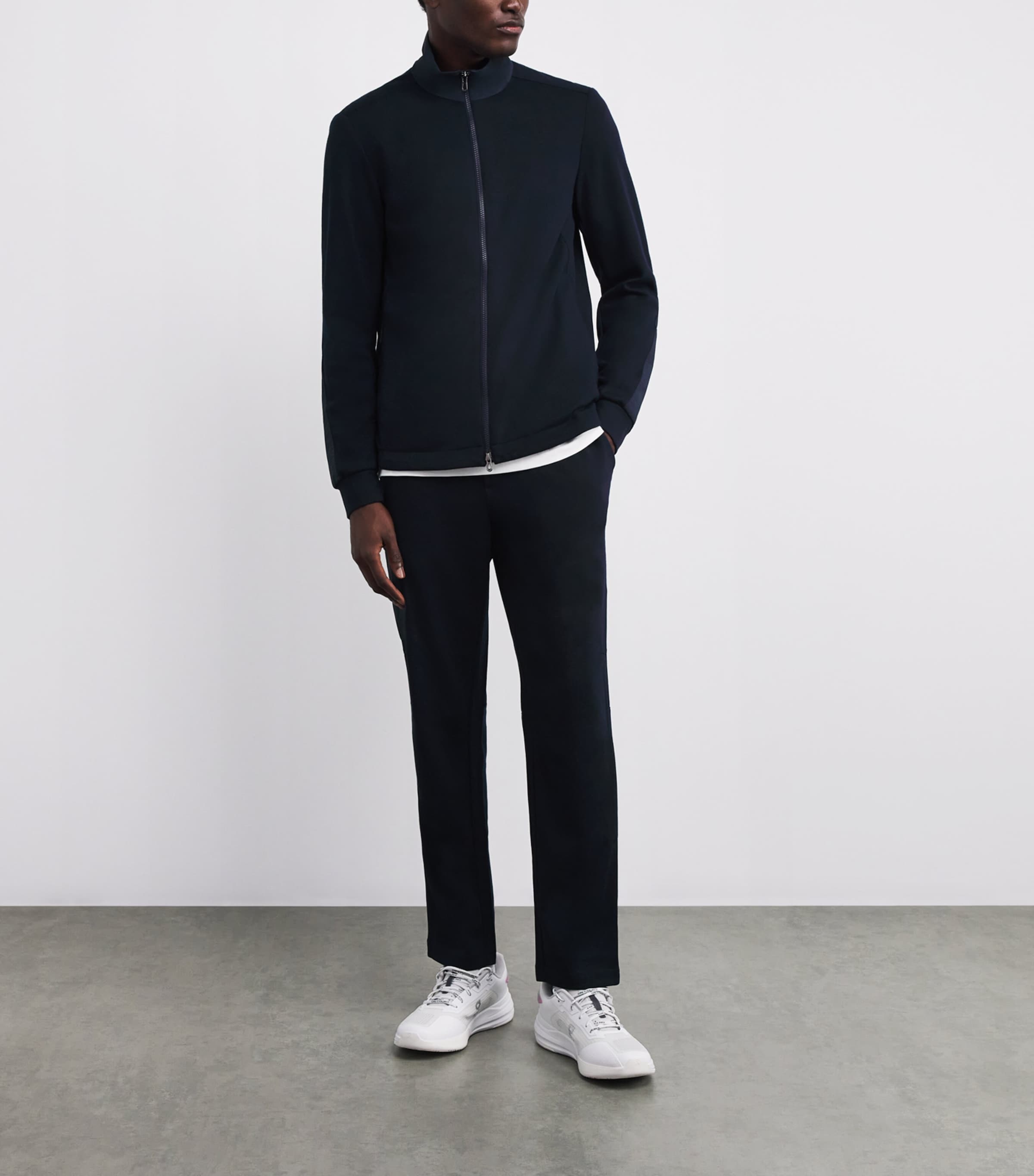 Wool-Blend Explorer Sweatshirt B13 NAVY BLUE Image 2