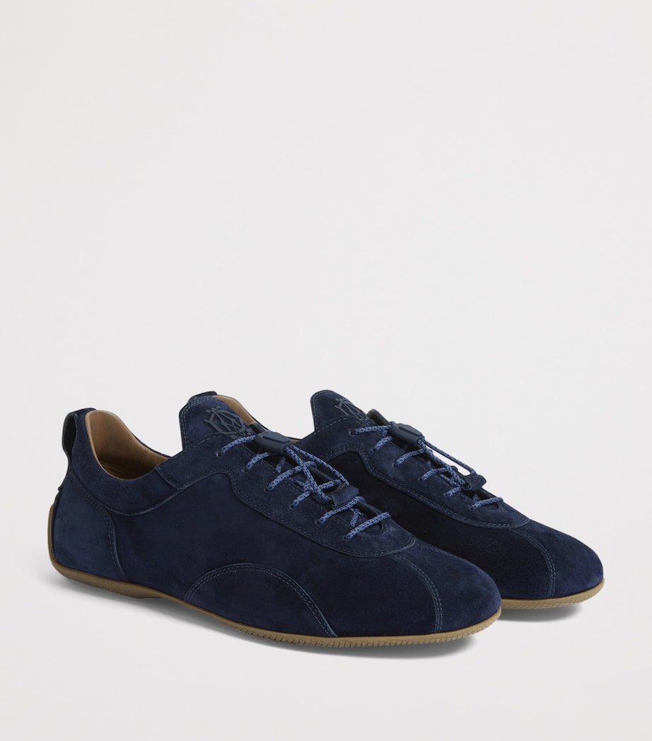 Suede Automotive Davies Sneakers 403MIDNIGHT BLUE Image 3