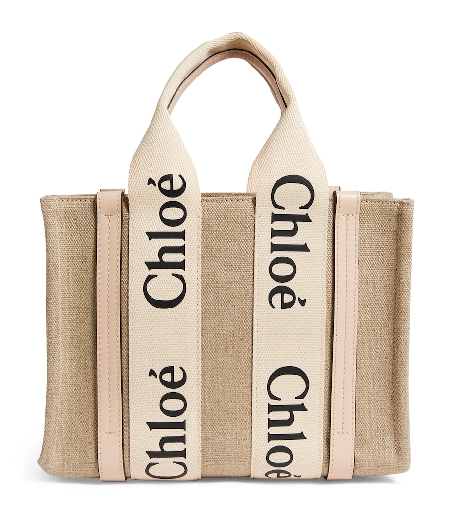 Small Woody Tote Bag CEMENT PINK Image 1