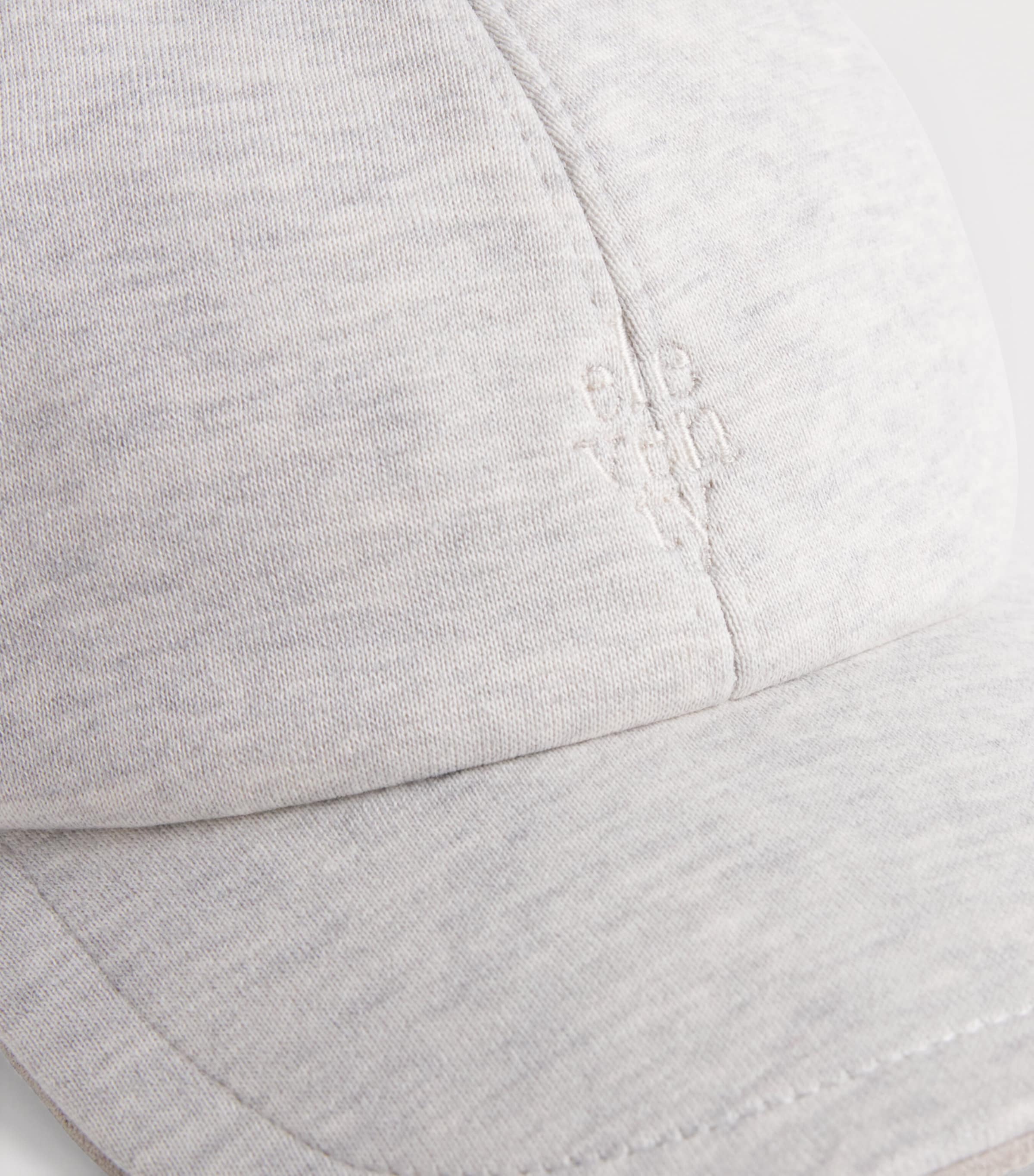 Eleventy Logo Baseball Cap Grigio Chiaro E Sabb Image 5