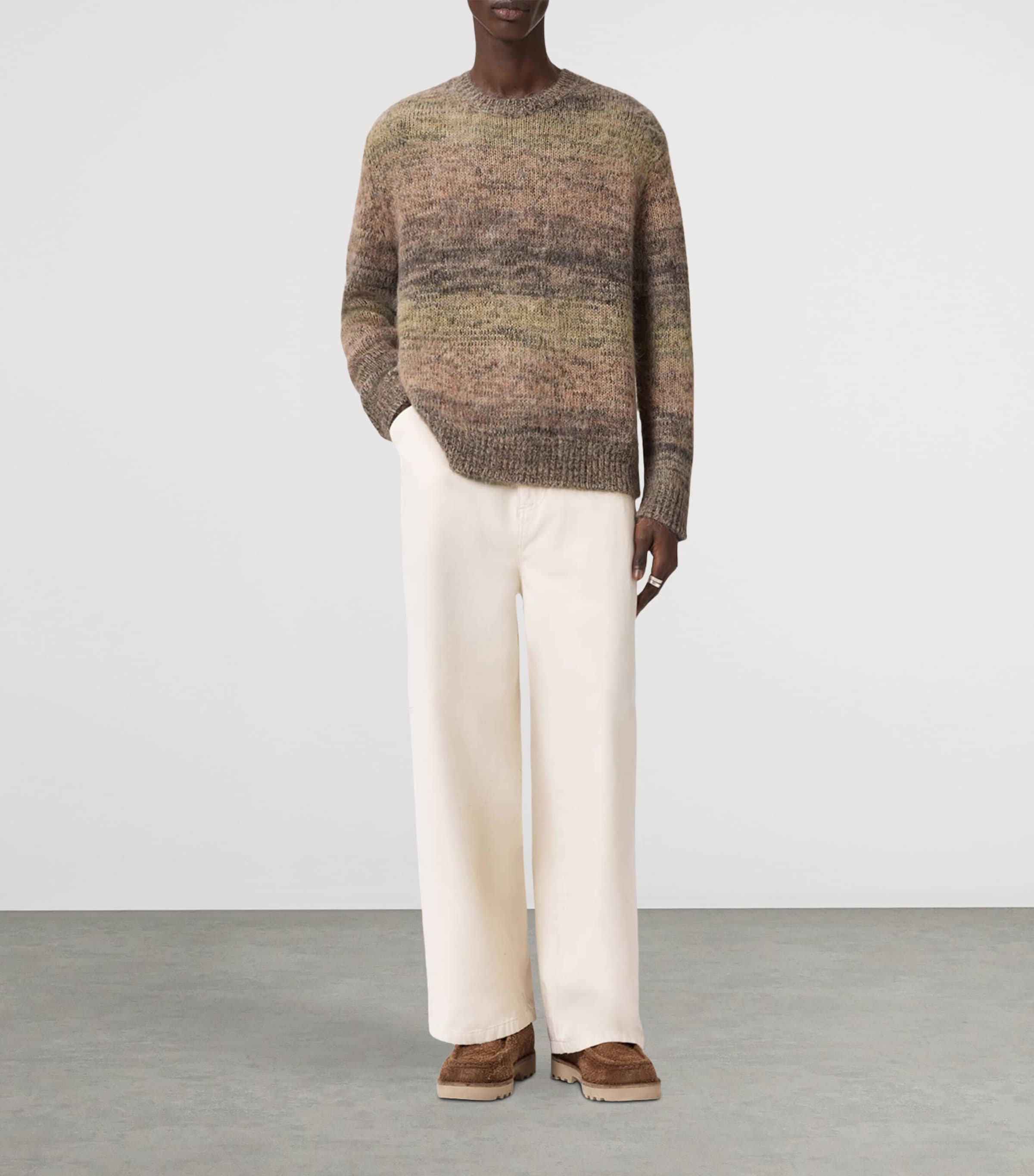 Brushed Finch Sweater TAUPE BROWN Image 2