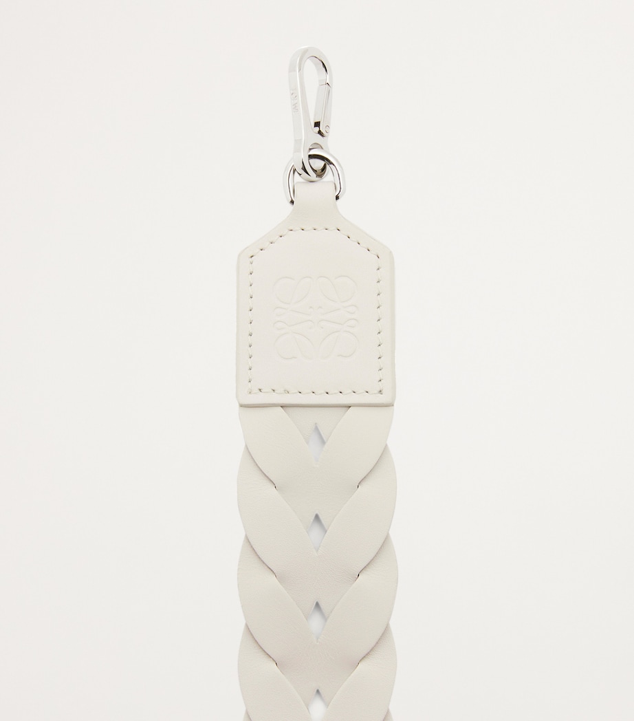 Leather Interlace Bag Strap SEA SALT Image 2