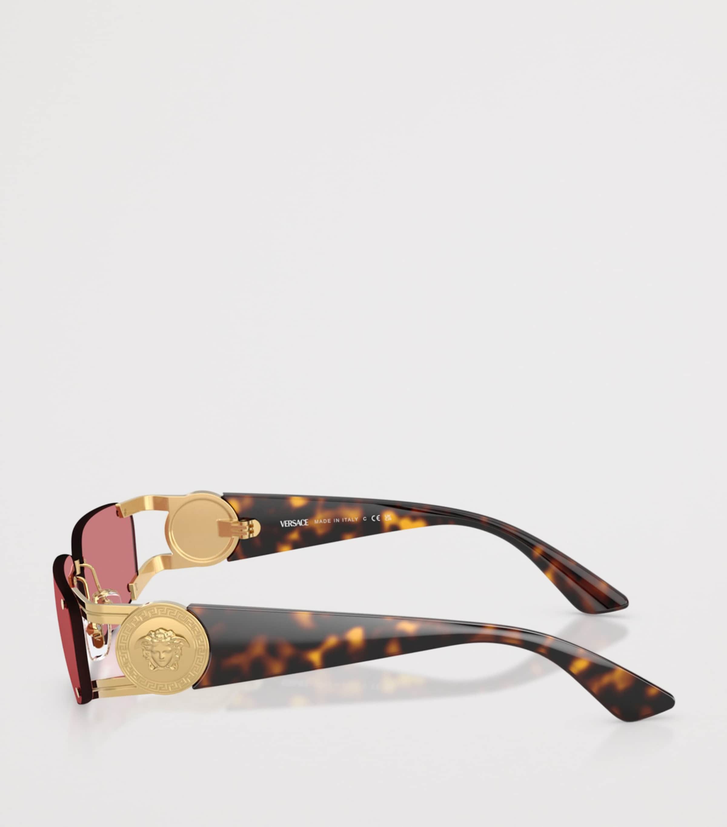 Versace Metal VE2291 Rectangle Sunglasses Image 3