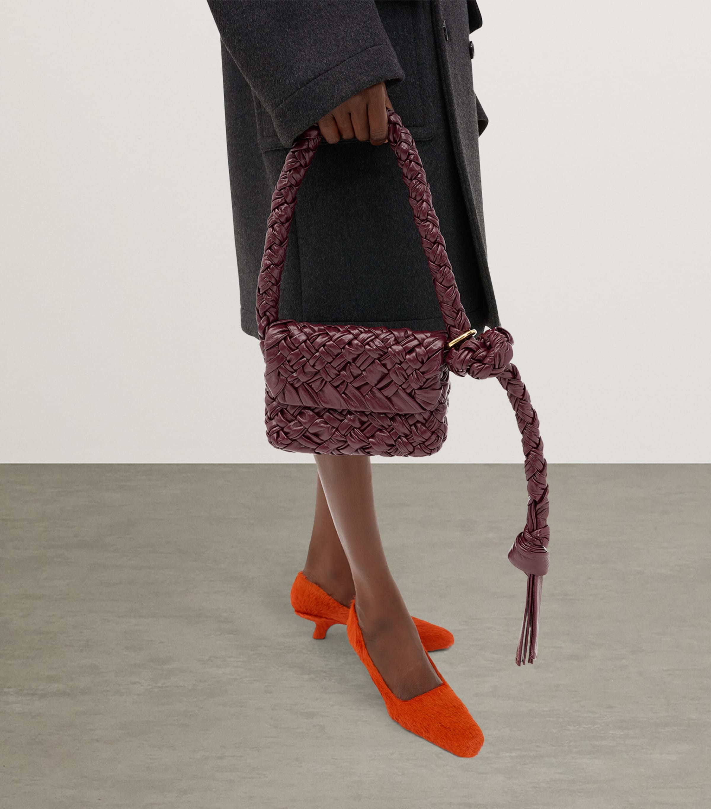 Small Leather Kalimero Città Shoulder Bag 2250 Image 6