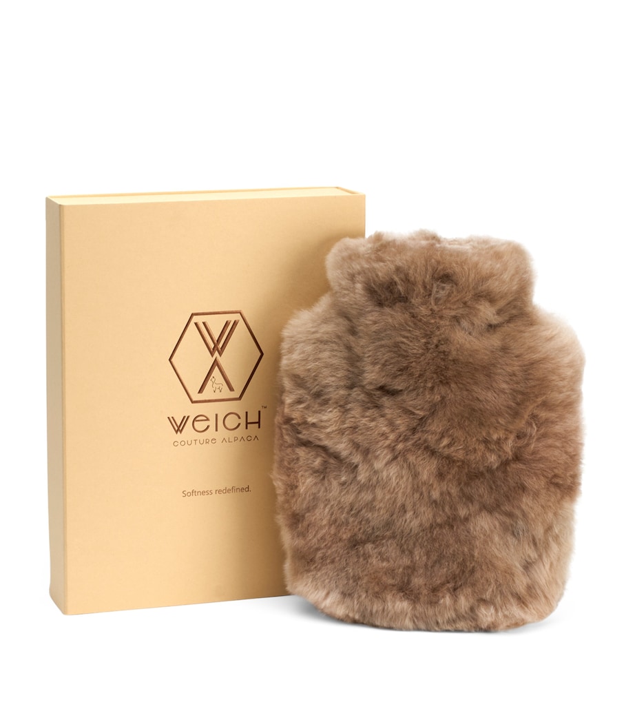 Weich Calmo Hot Water Bottle (1.8L) Taupe Image 1
