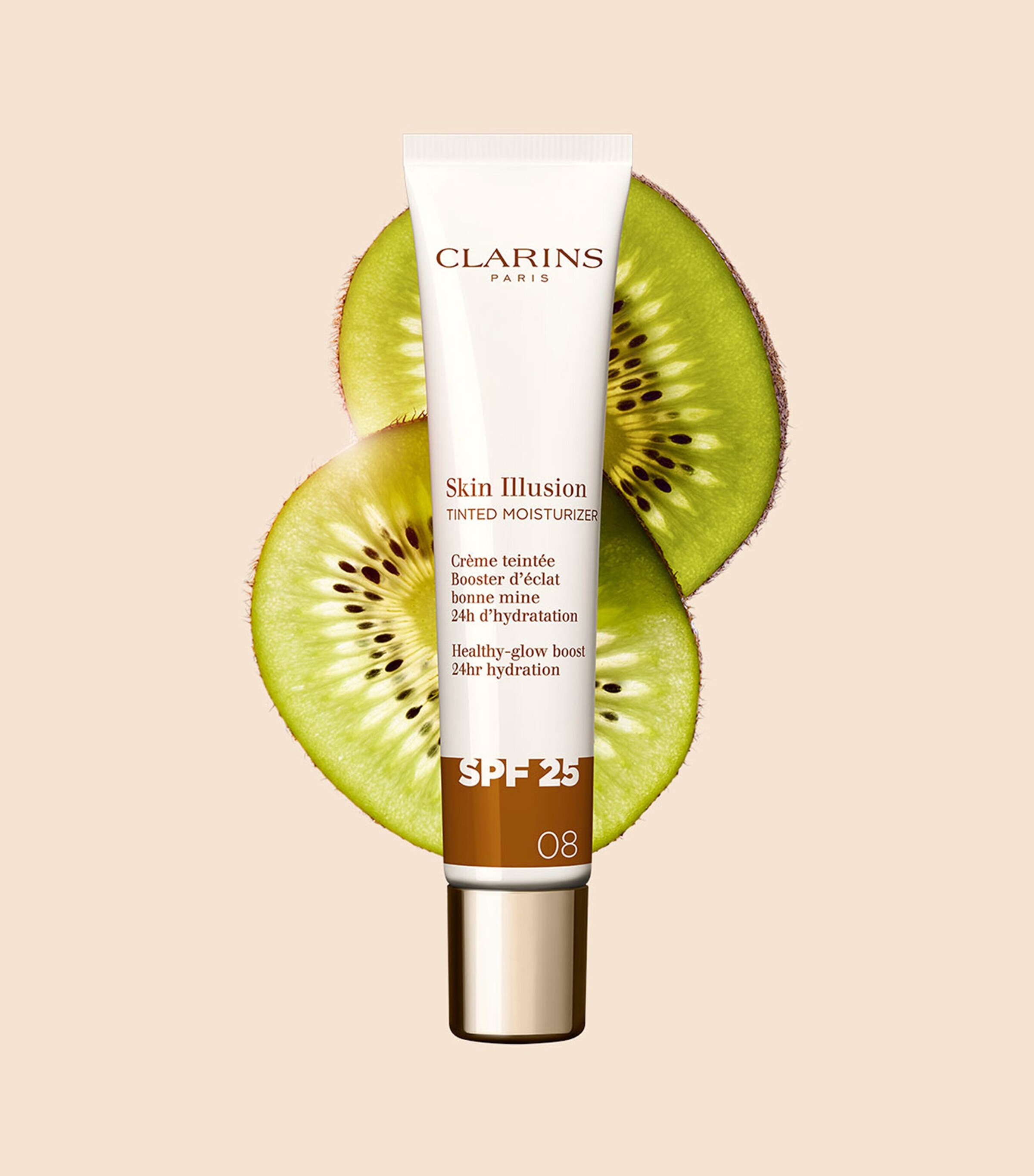Clarins Skin Illusion Tinted Moisturizer SPF 25 Image 2