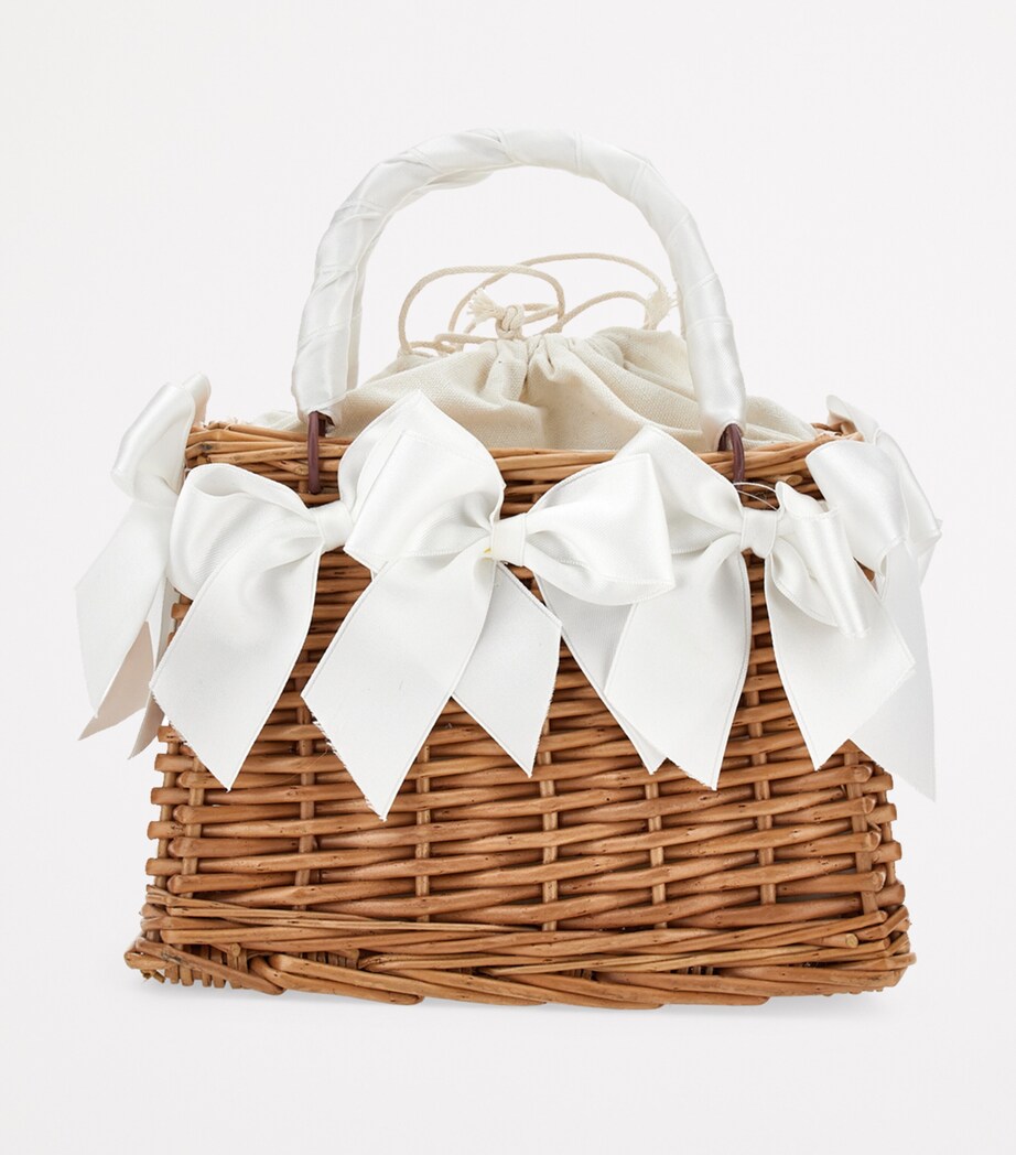 Wicker Top-Handle Bag PANNA Image 2