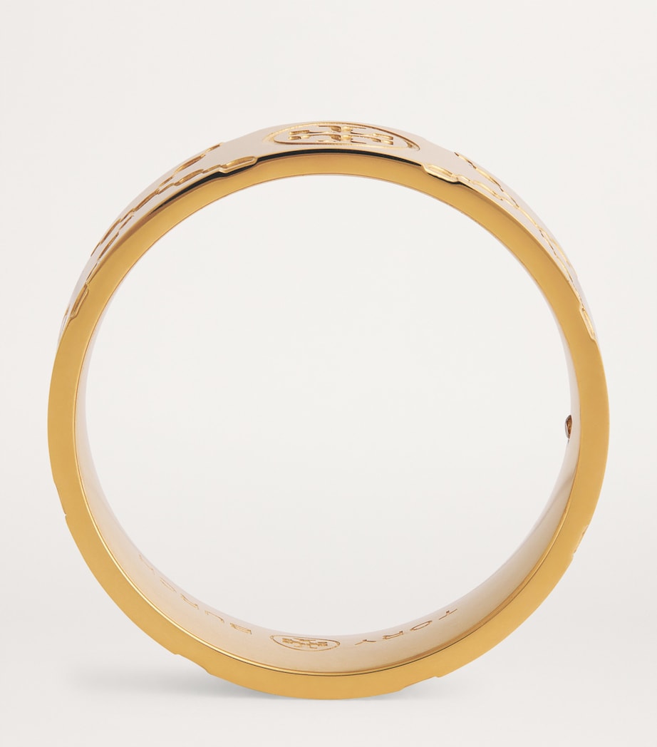 Double T Monogram Ring TORY GOLD Image 3