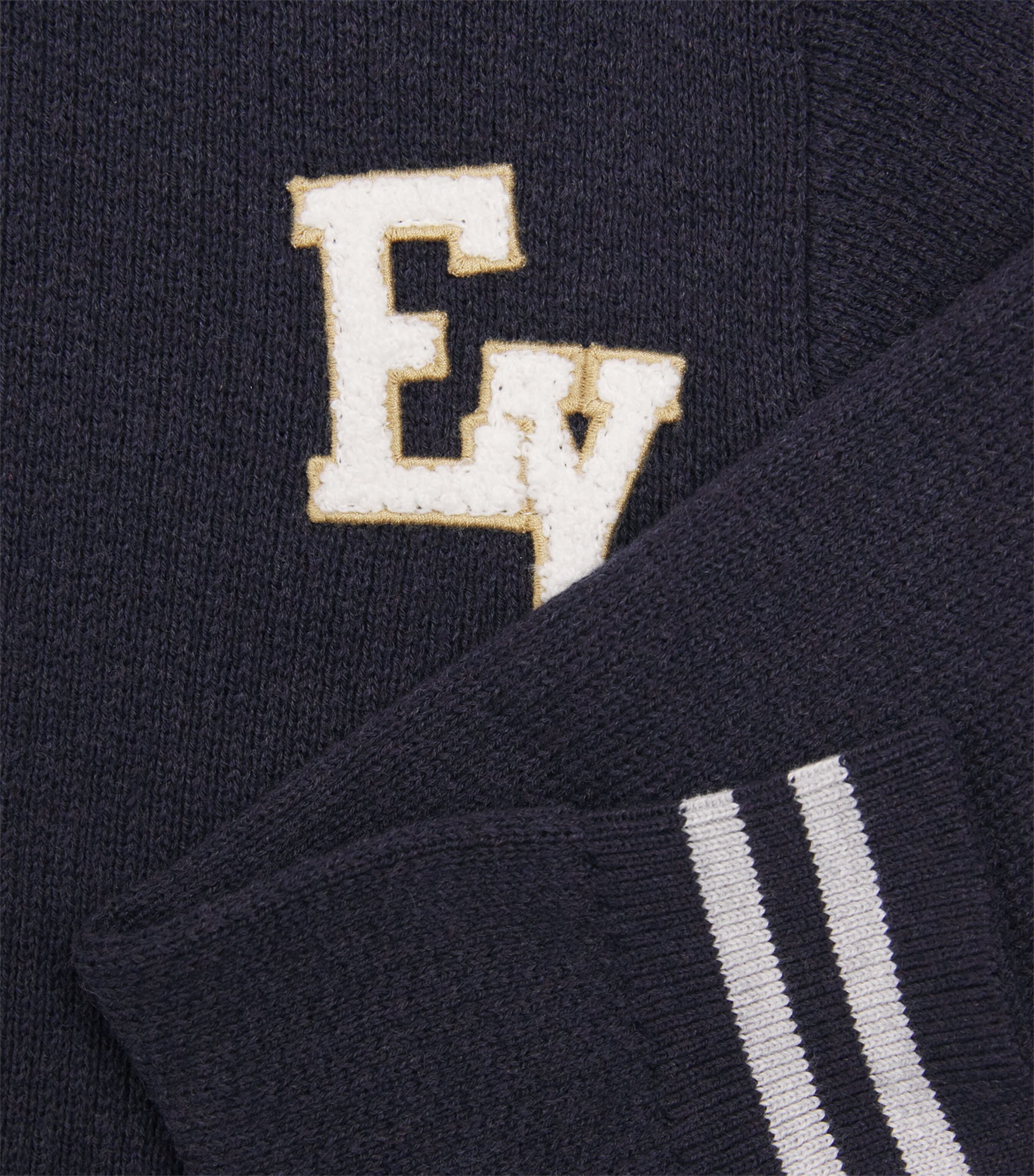 Eleventy Kids Cotton Logo Sweater (4-14 Years) Image 3