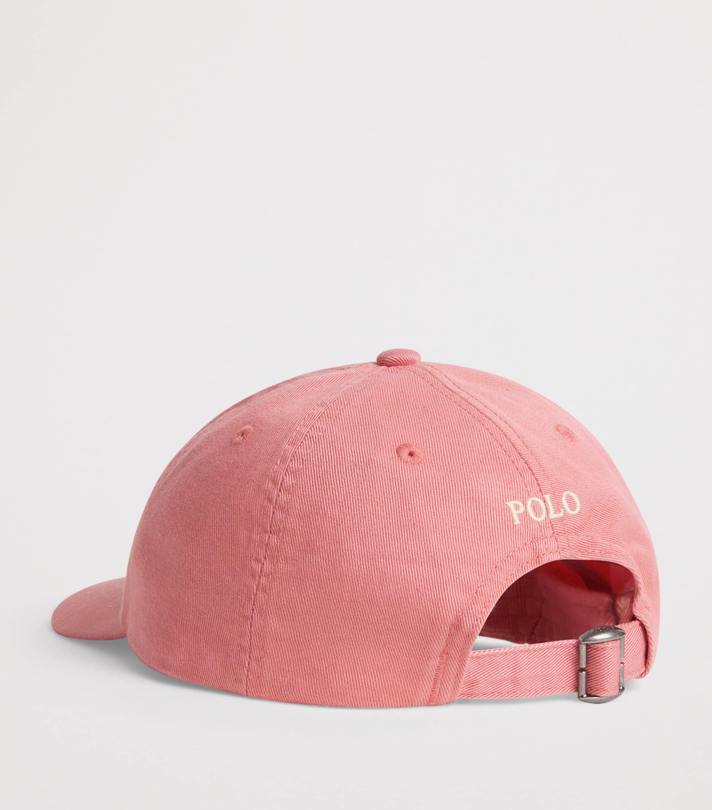 Ralph Lauren Kids Cotton Polo Pony Baseball Cap Desrtrose Image 2