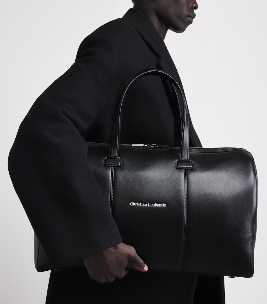 Christian Louboutin Tactical Leather Duffle Bag Image 4