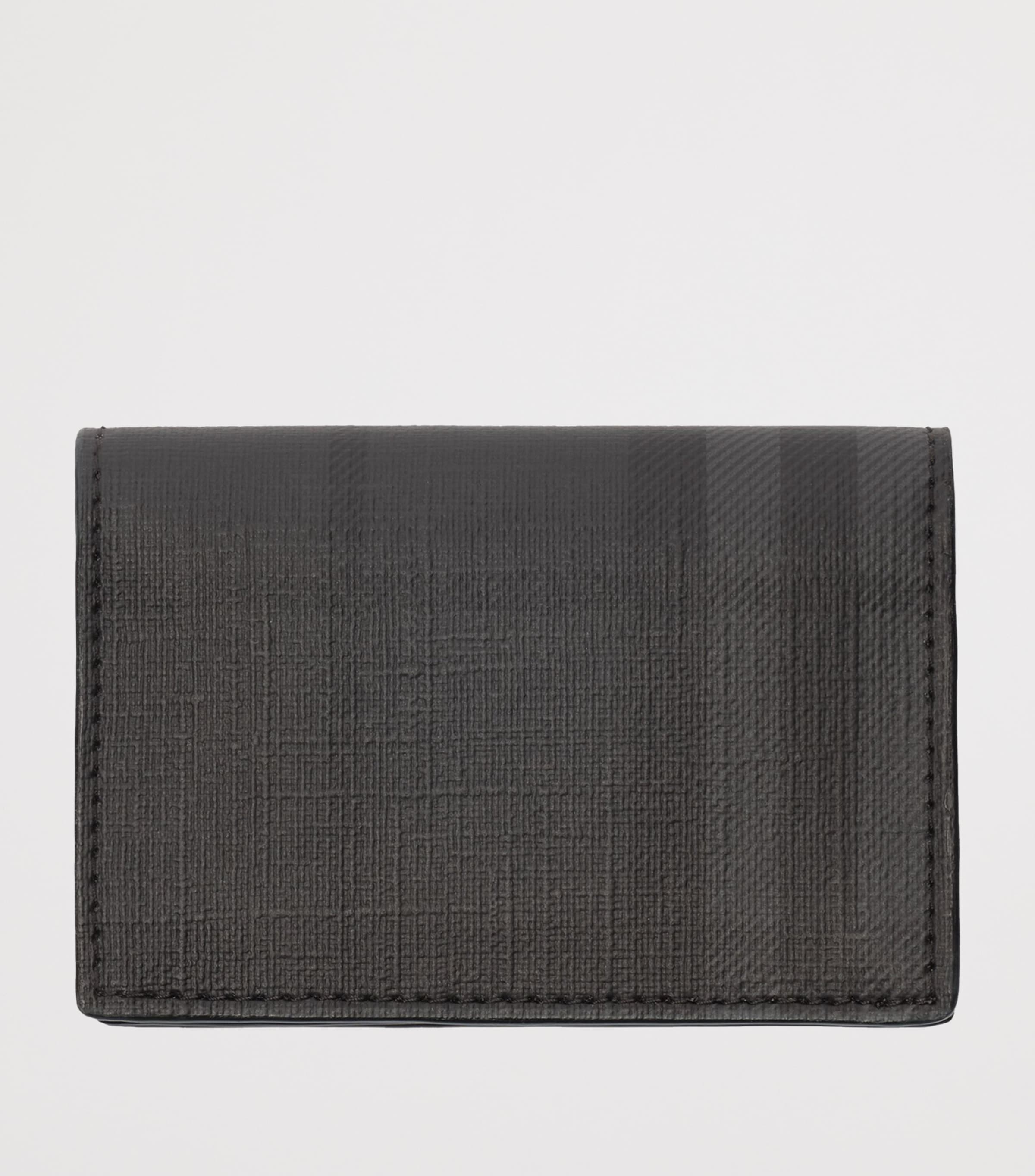 Burberry City Check Bifold Card-Holder Iron Image 3