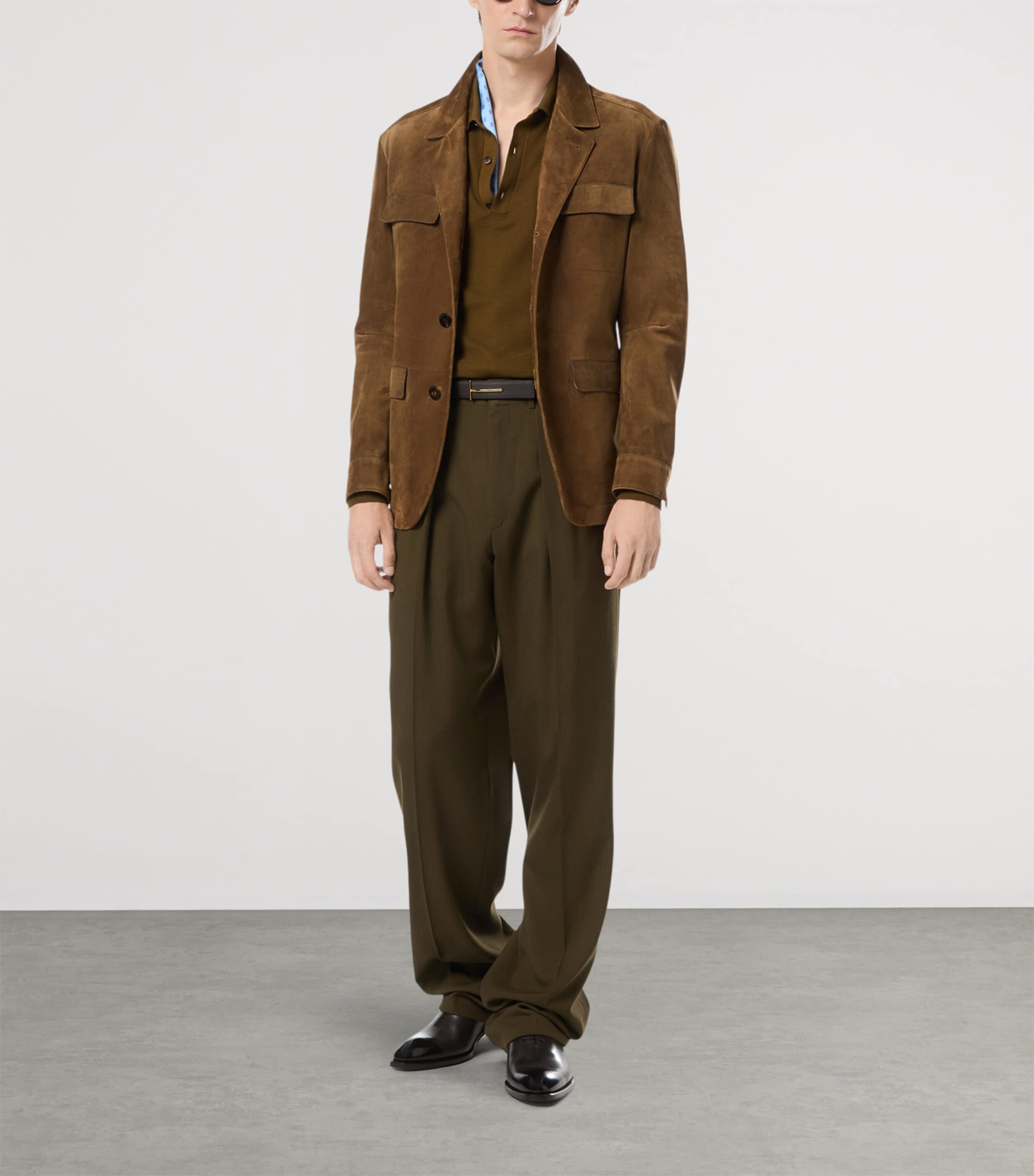 Silk Printed Scarf UAV Image 4