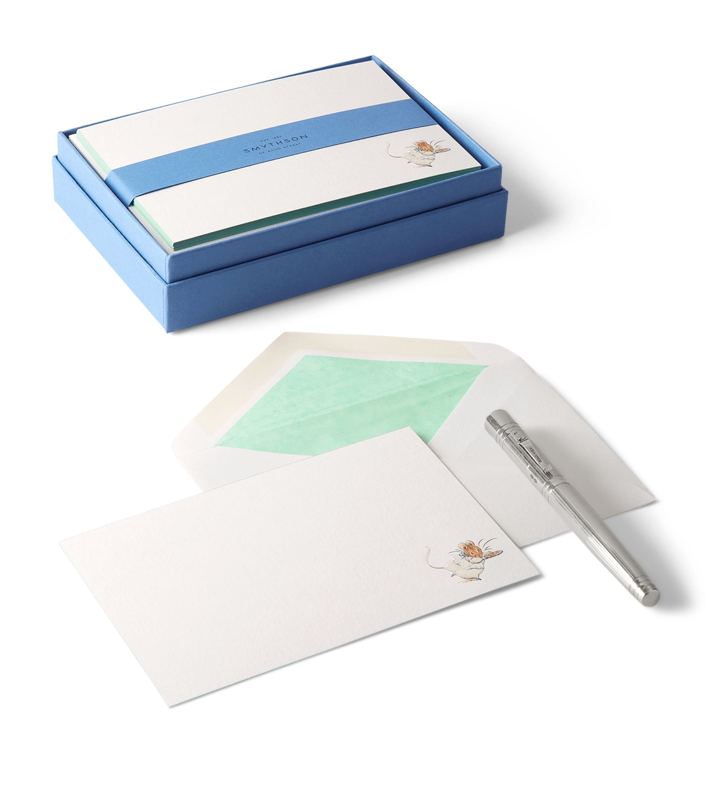 Smythson x Peter Rabbit Correspondence Cards (Set of 10) White Wove Image 3