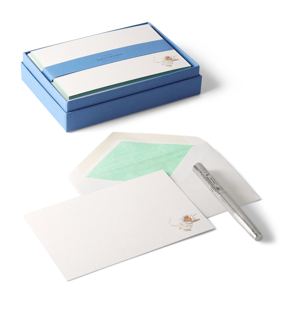 Smythson x Peter Rabbit Correspondence Cards (Set of 10) White Wove Image 3