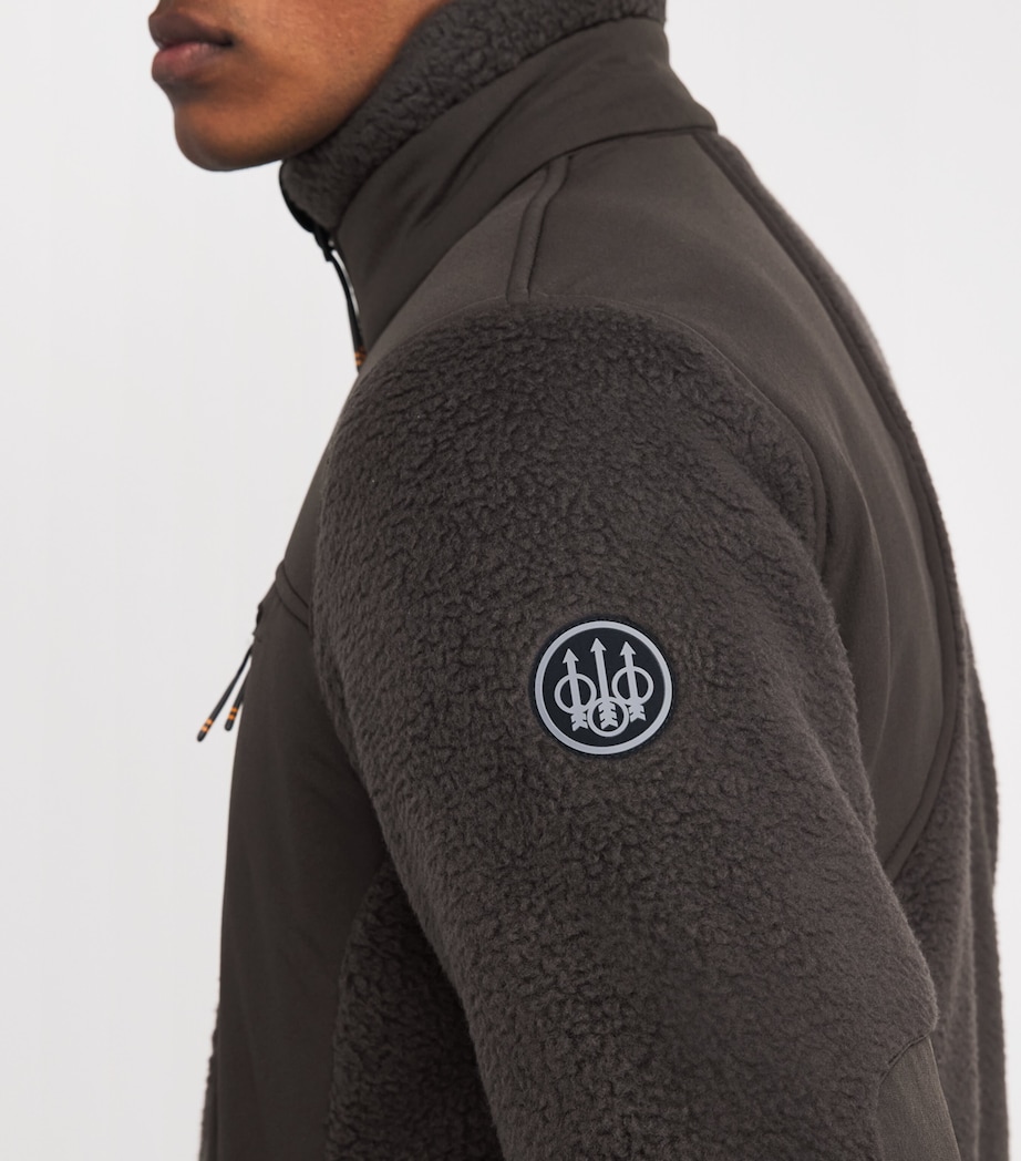 Sherpa Fleece Halifax Jacket BROWN BARK Image 6