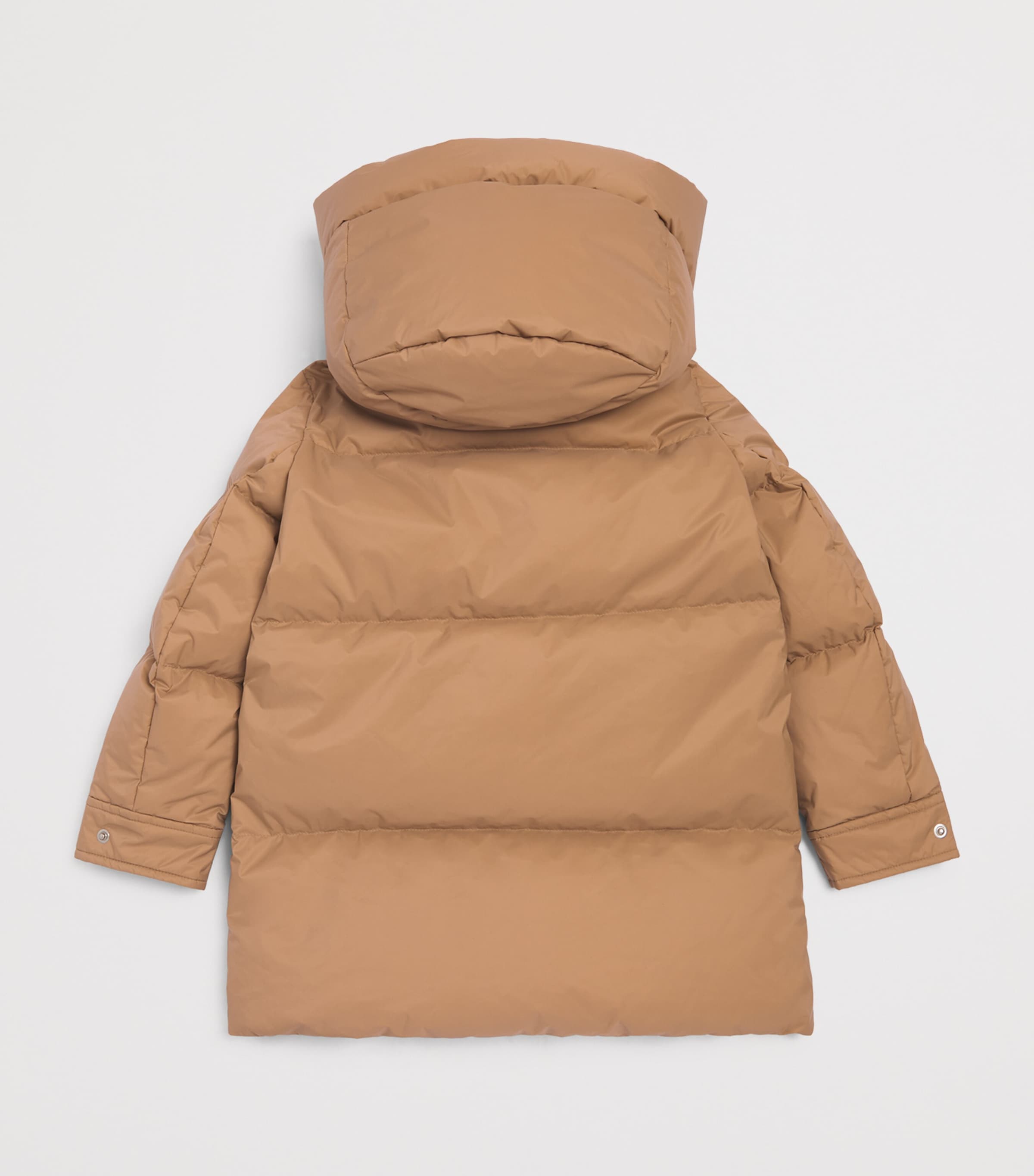 Yves Salomon Enfant Down Lambskin-Insert Puffer Jacket (4-14 Years) Image 2