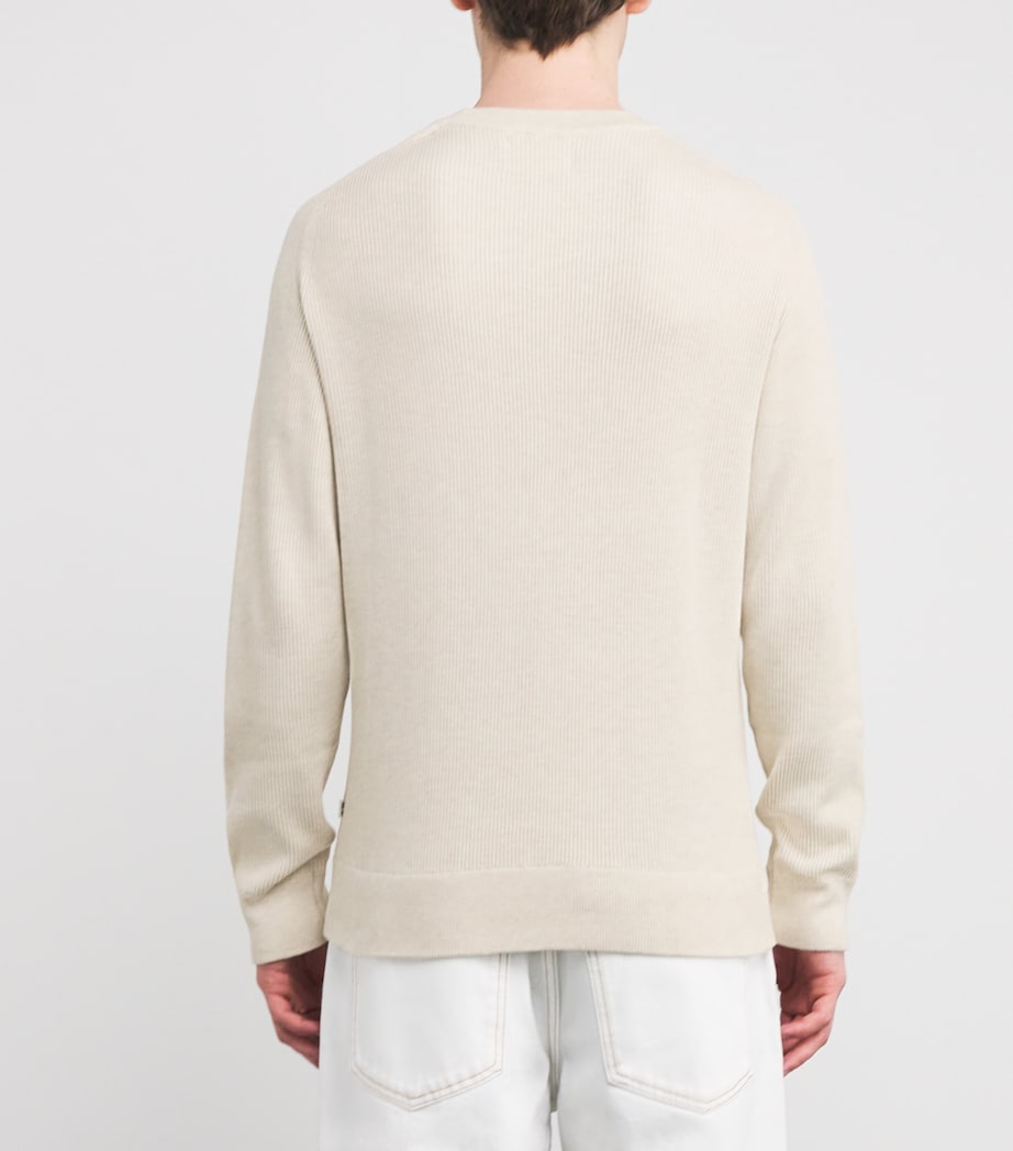 Ribbed Danny Sweater IVORY Image 4