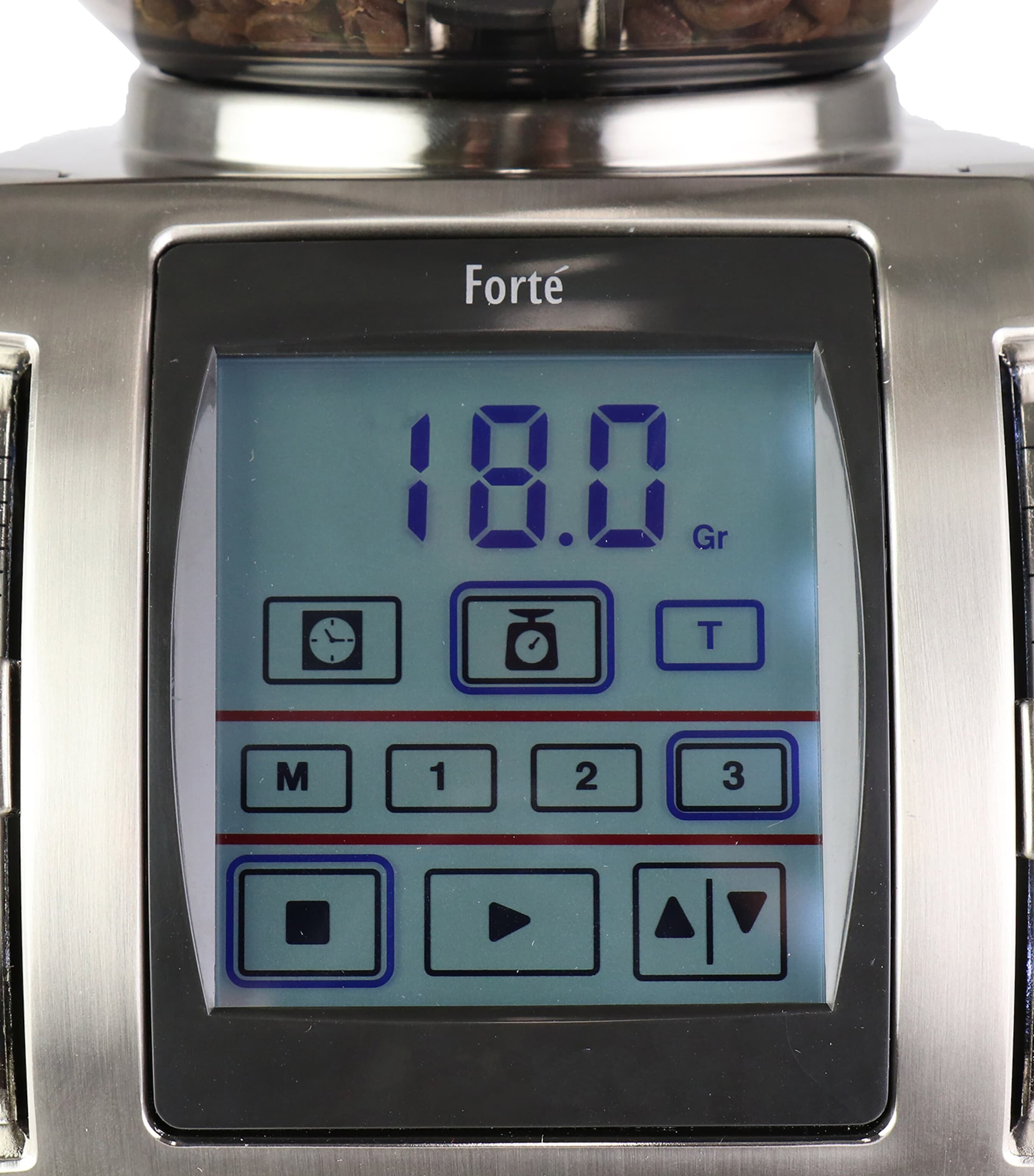 Forté AP Flat Burr Coffee Grinder BRUSHED SS Image 6