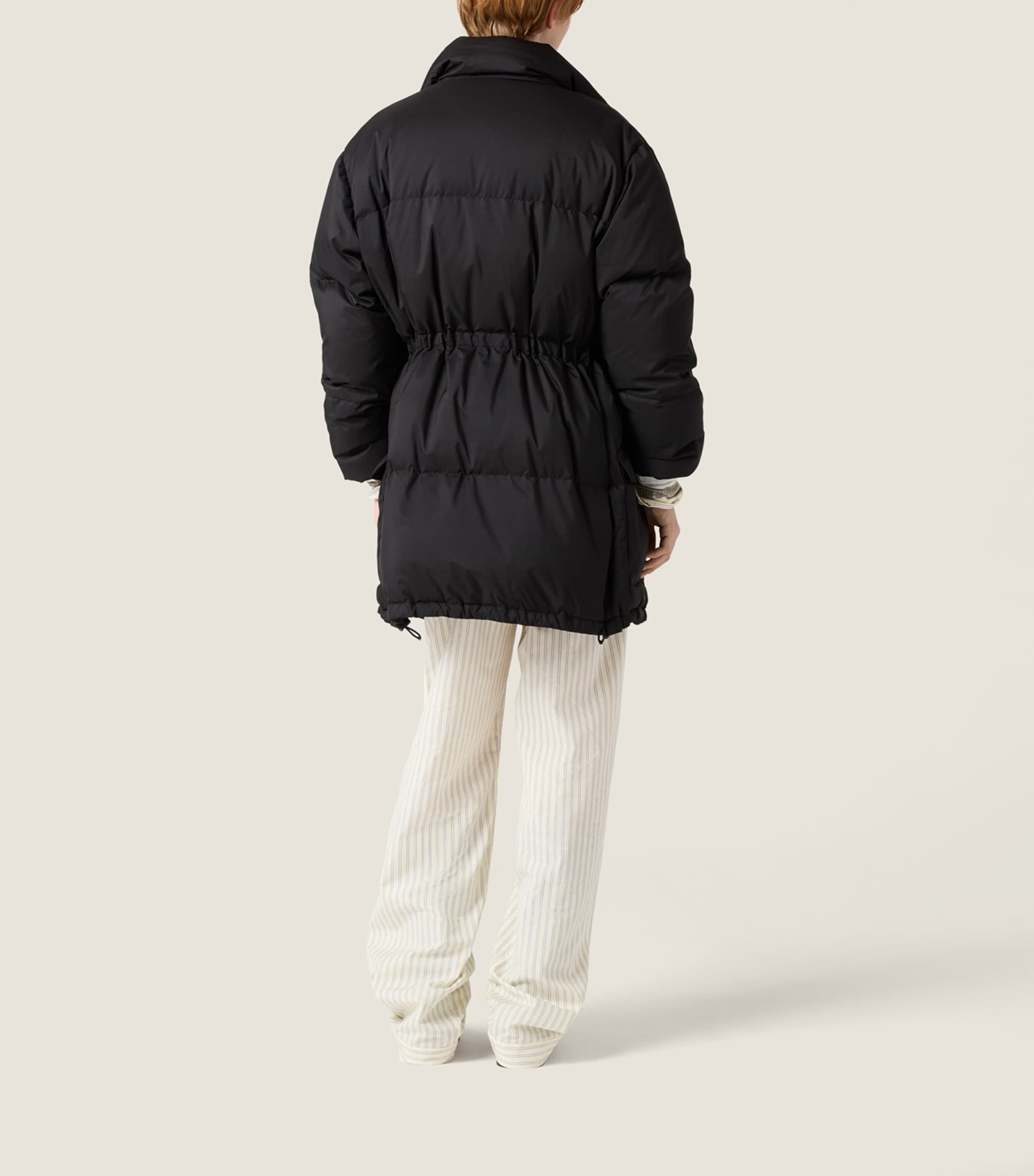 Down Technical Pongé Puffer Jacket F0002 Image 3