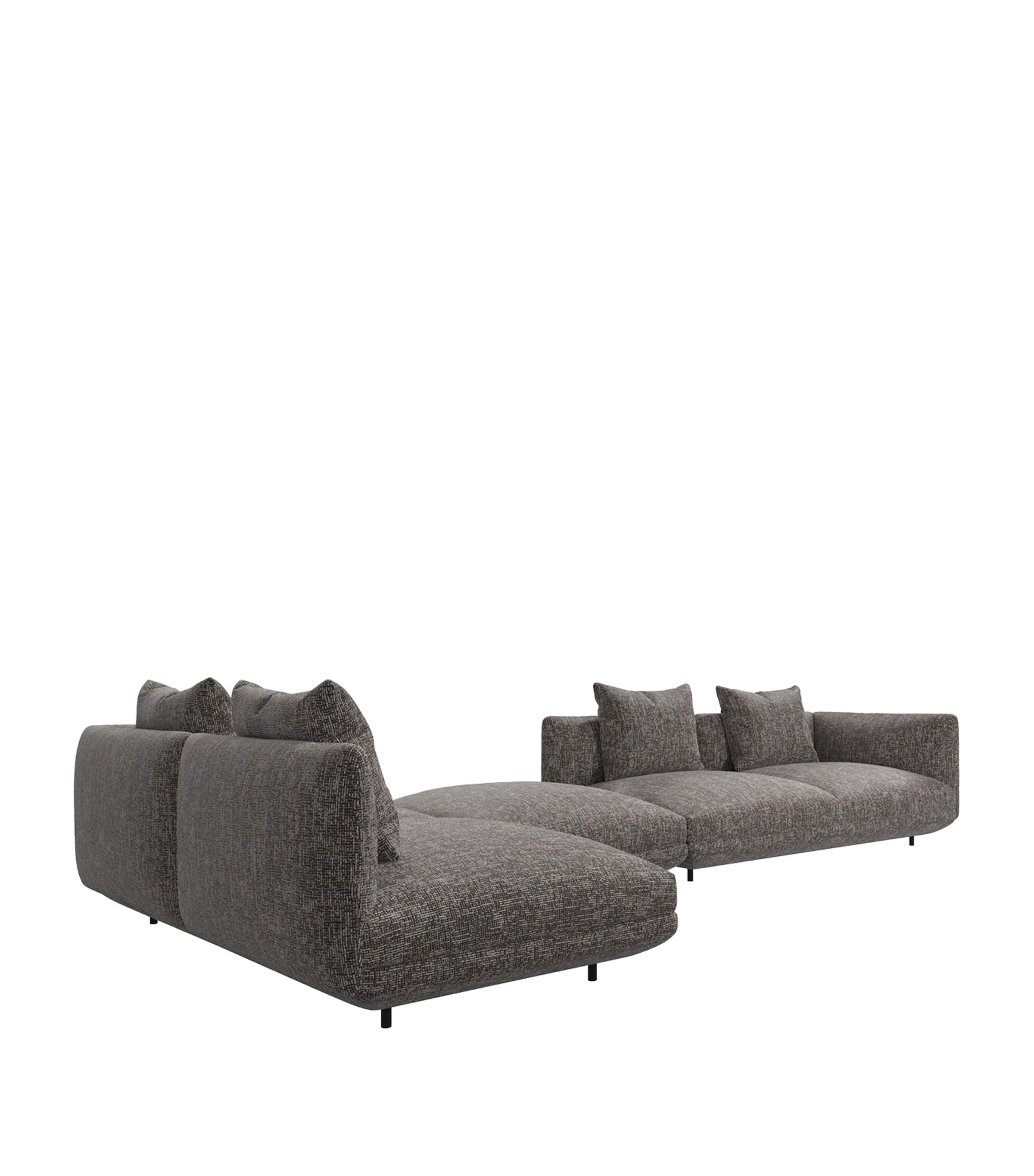 BoConcept Large Salamanca Corner Sofa Brown Image 2