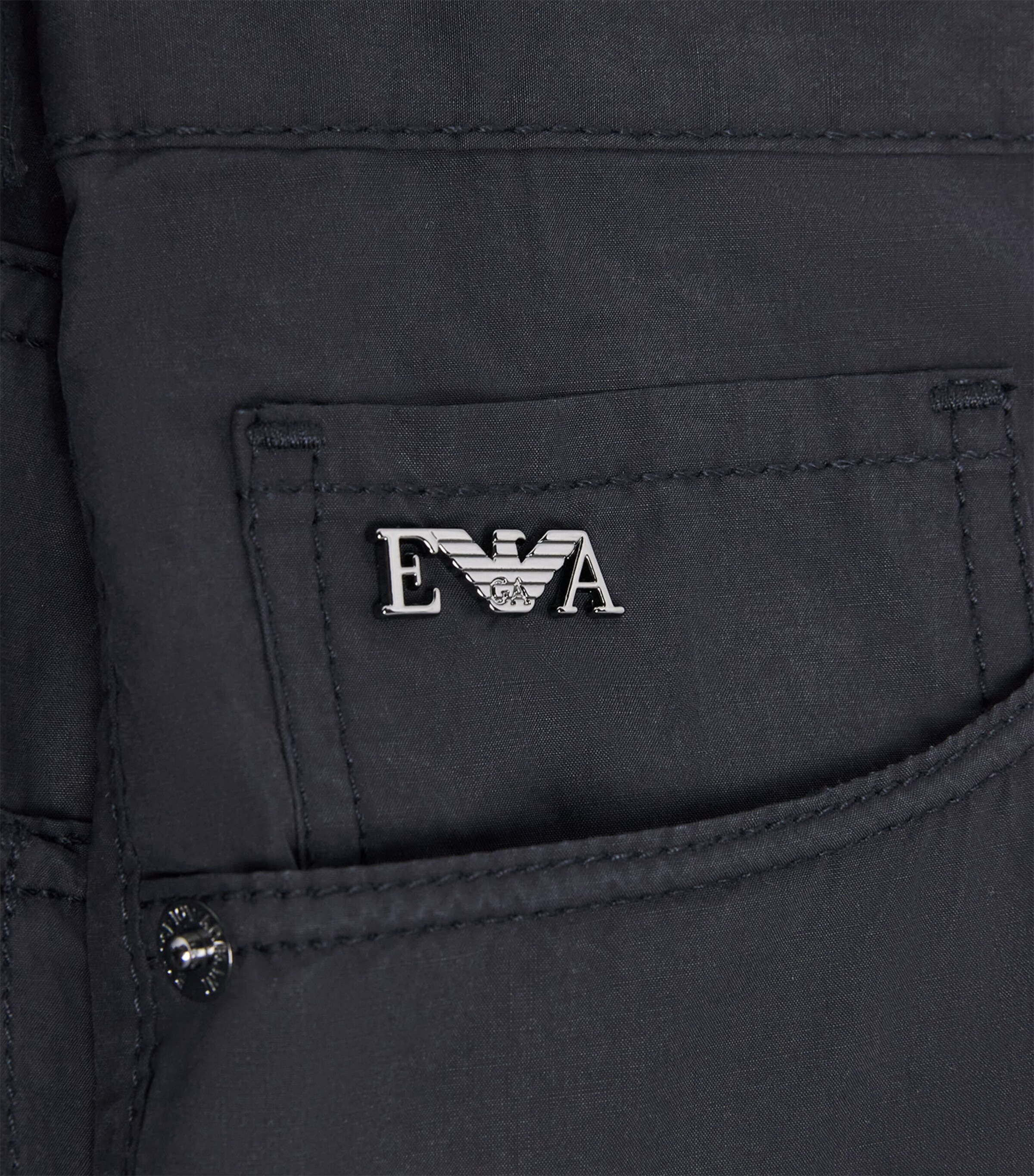 Emporio Armani Mens Cotton Cargo Trousers Image 6