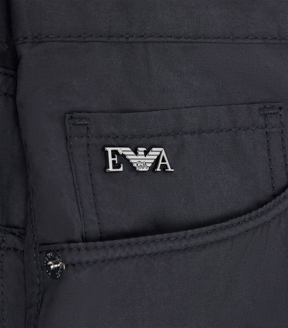 Emporio Armani Mens Cotton Cargo Trousers Image 6