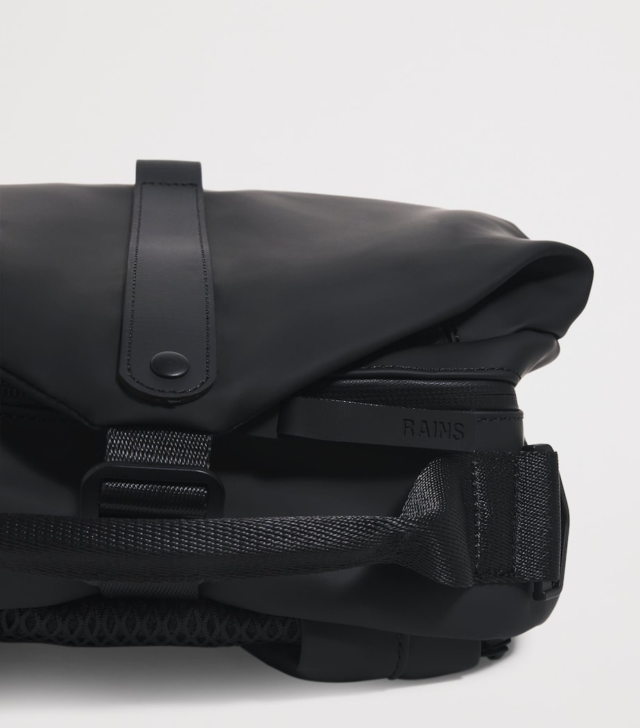 Waterproof Clip Front Backpack 01 BLACK Image 5