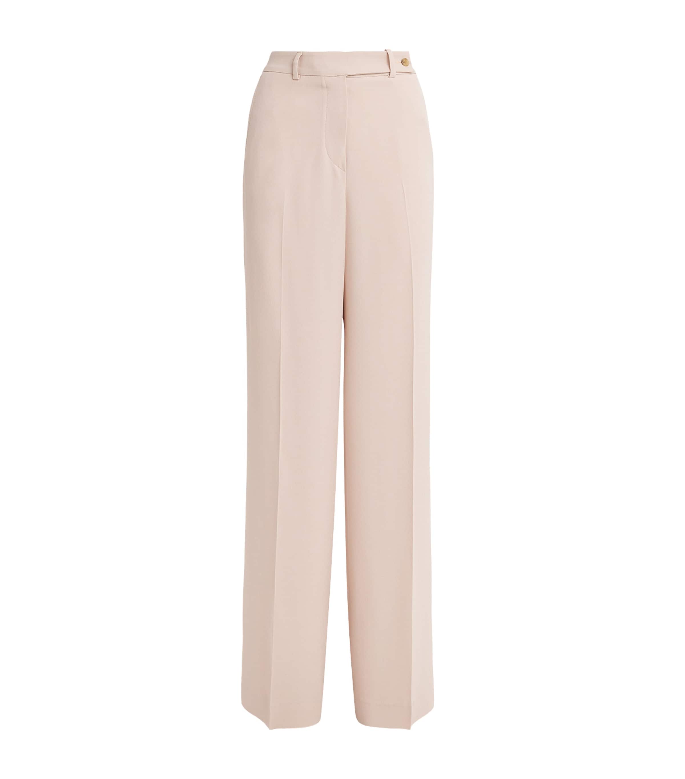 Shop Kiton Straight-leg Trousers In Pink