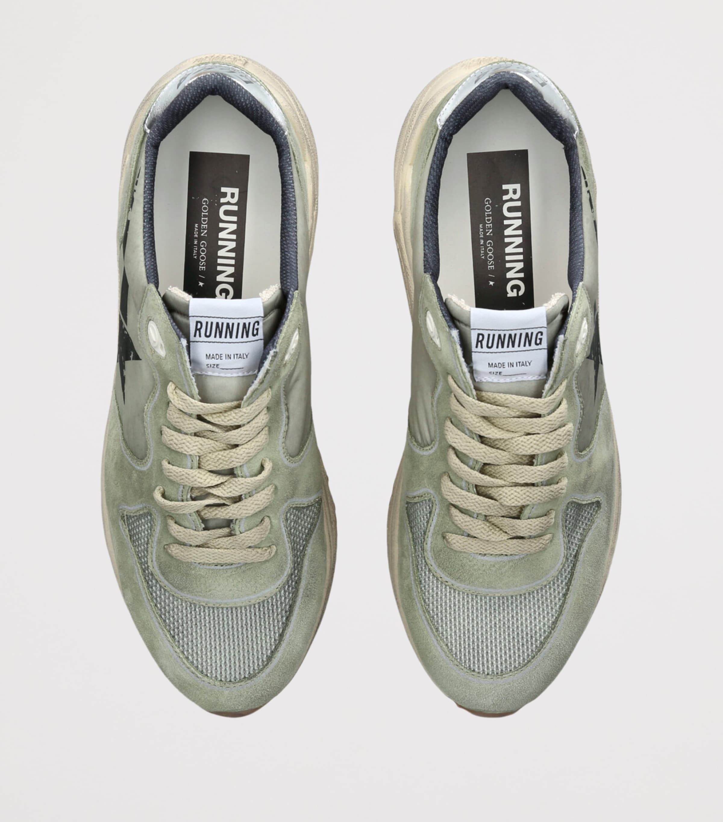 Running Sole Sneakers PALE GREEN Image 4