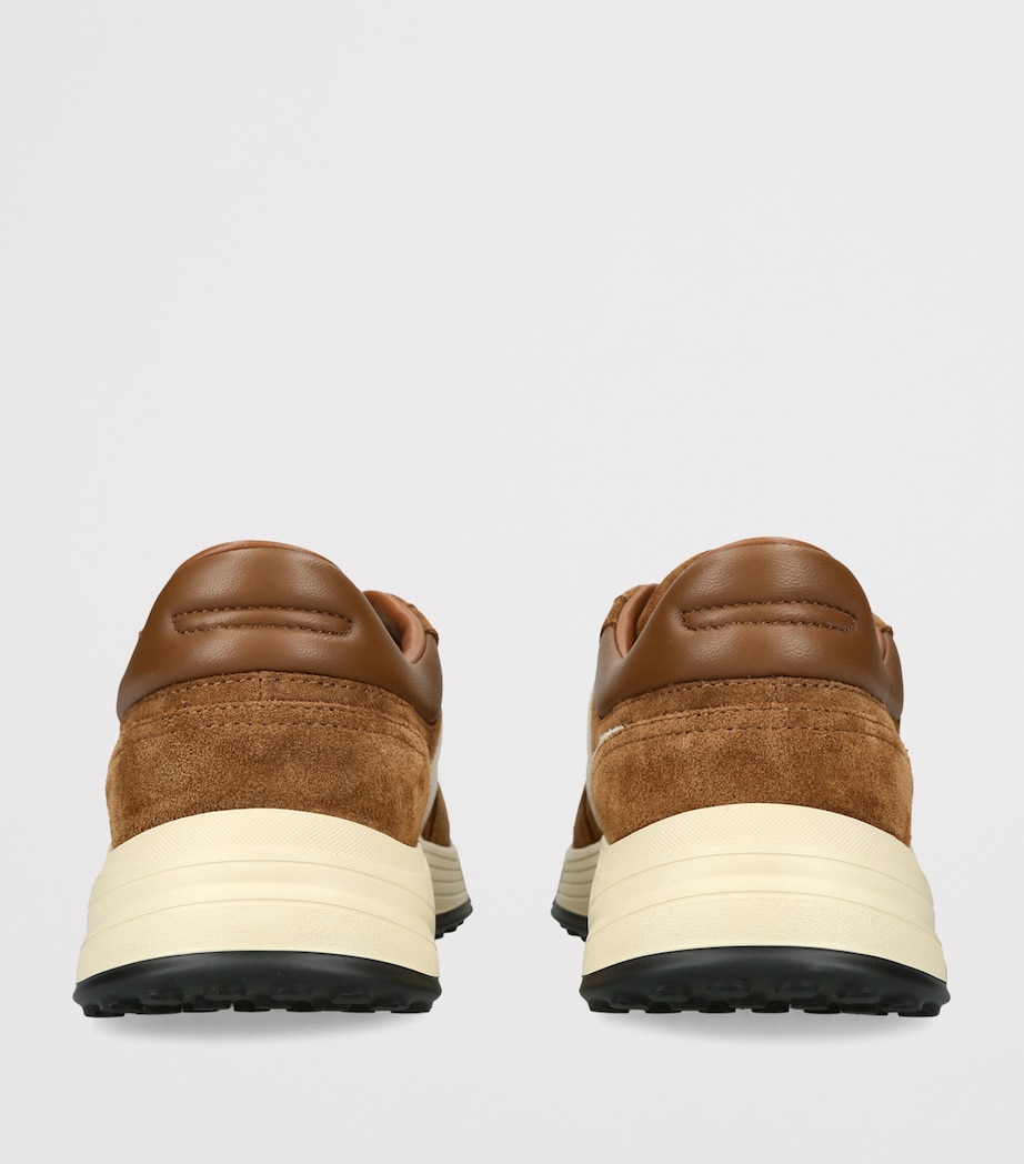 Hogan Suede Hyperlight Sneakers Tan Comb Image 4