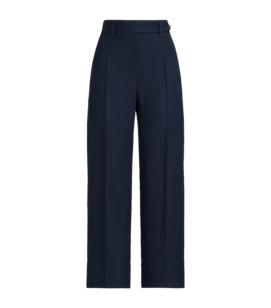 Twill Monili-Trim Trousers C4224 Image 1