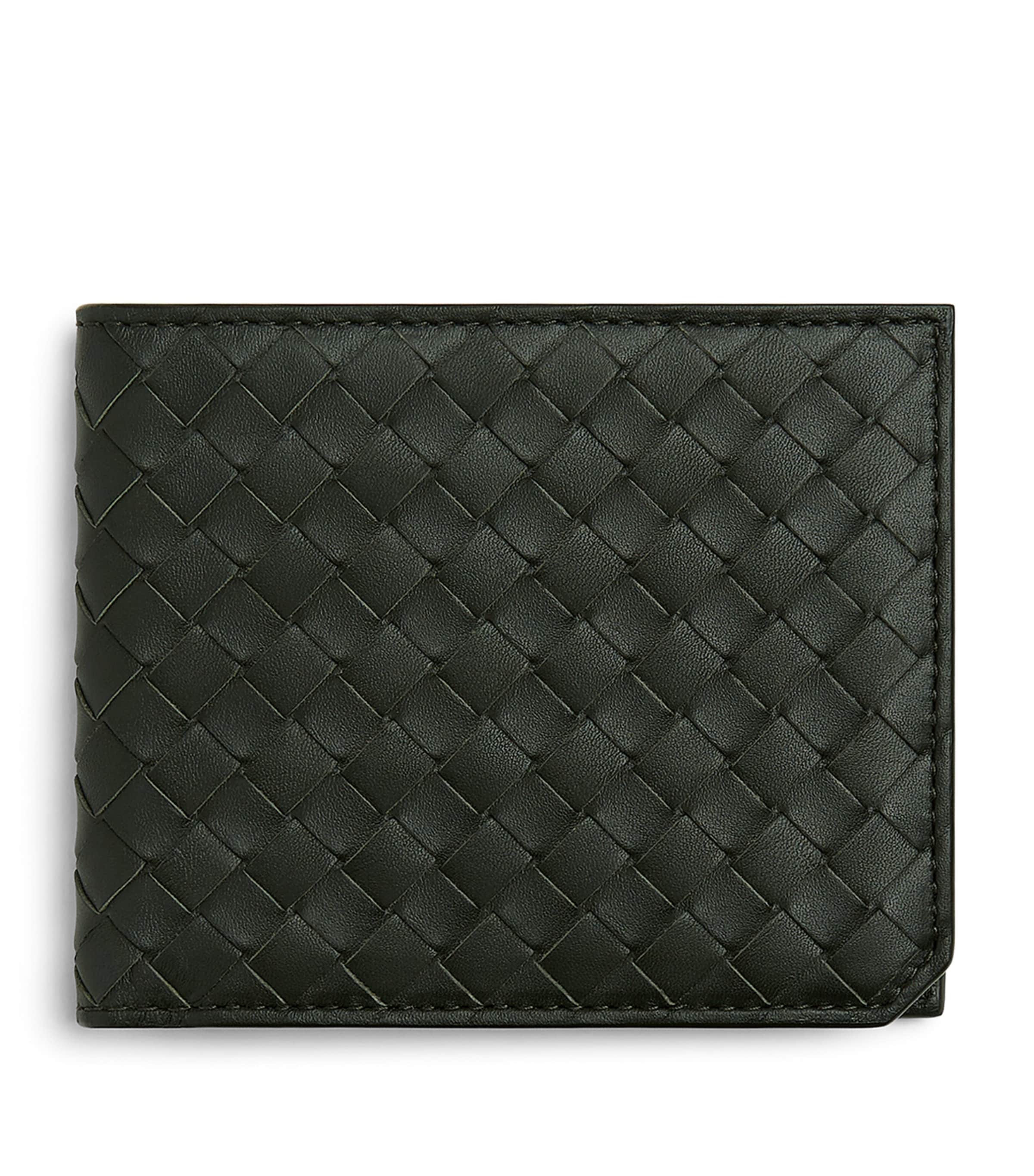 Leather Intrecciato Piccolo Bifold Wallet 3009 Image 1