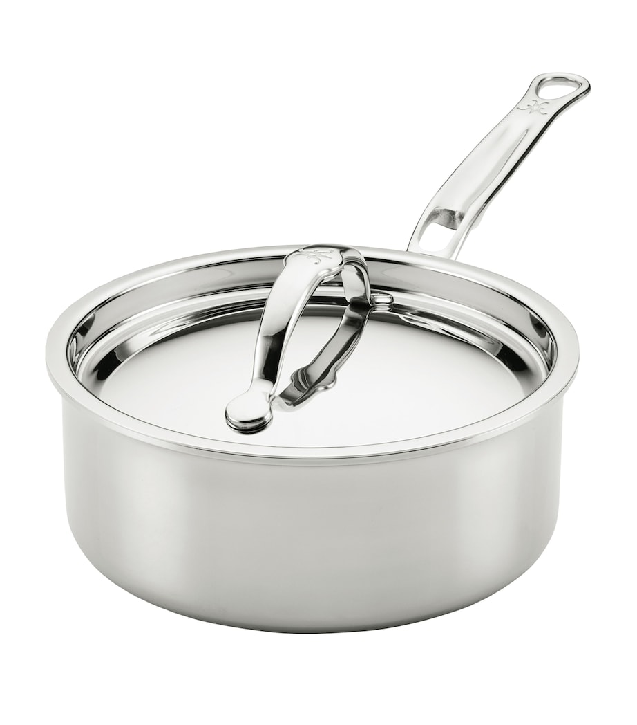 ProBond Luxe Covered Saucepan (18cm) SILVER Image 1
