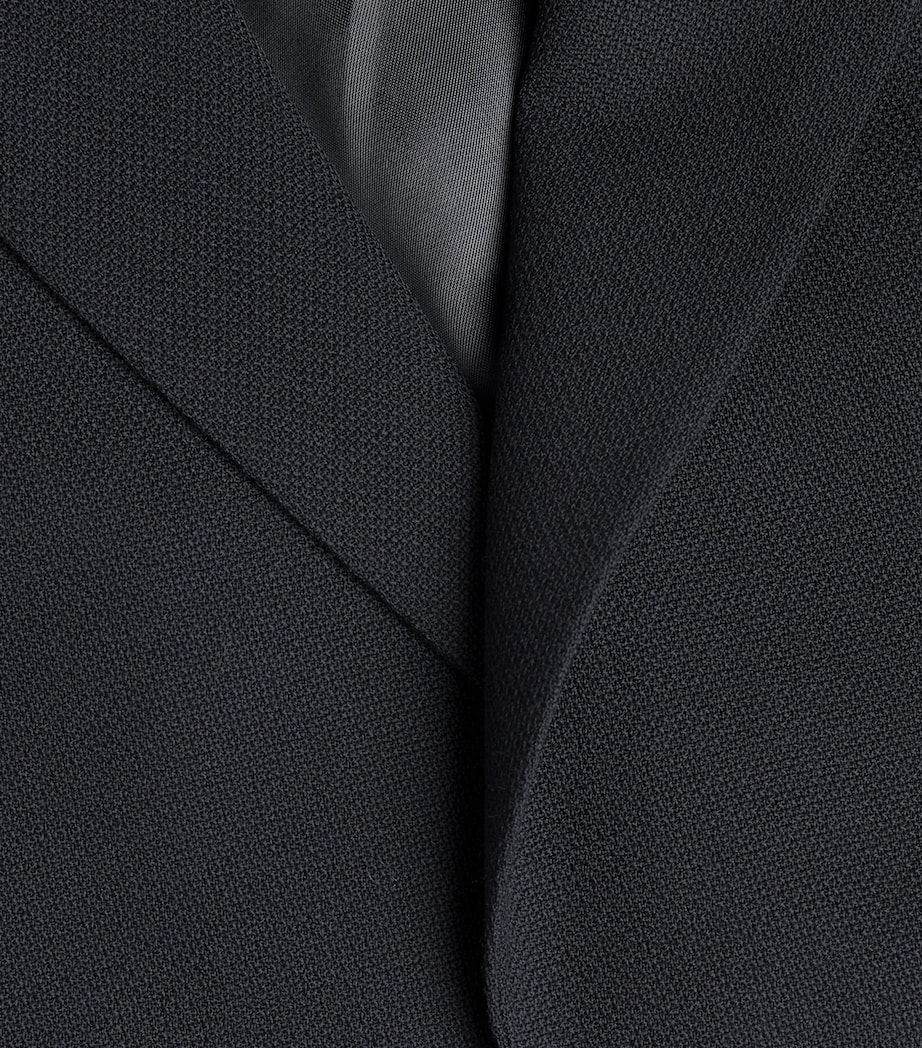 Wool Suit Jacket NAVY BLUE Image 5