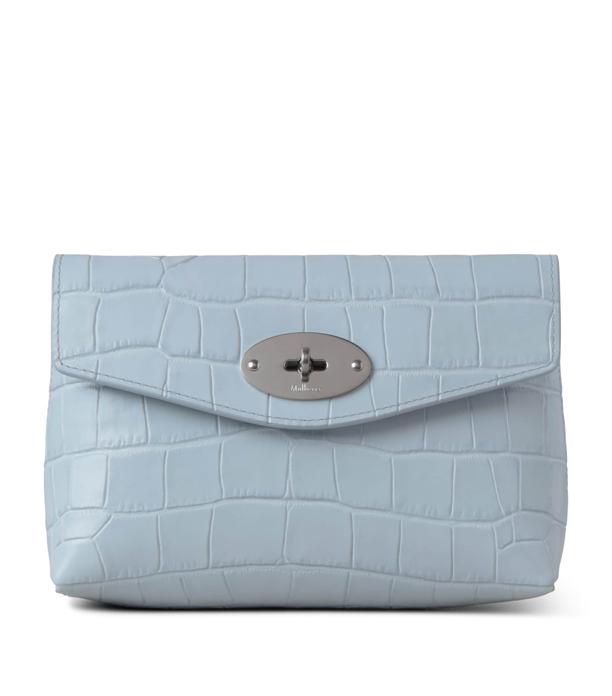 MULBERRY LEATHER DARLEY COSMETICS BAG